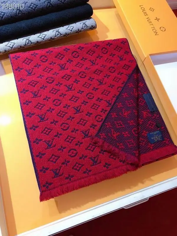 LV scarf 40X185cm 100%羊毛 E (16)