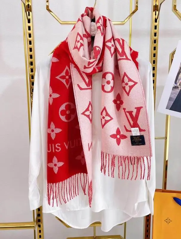 LV 34X180cm 100羊毛长巾 E (30)