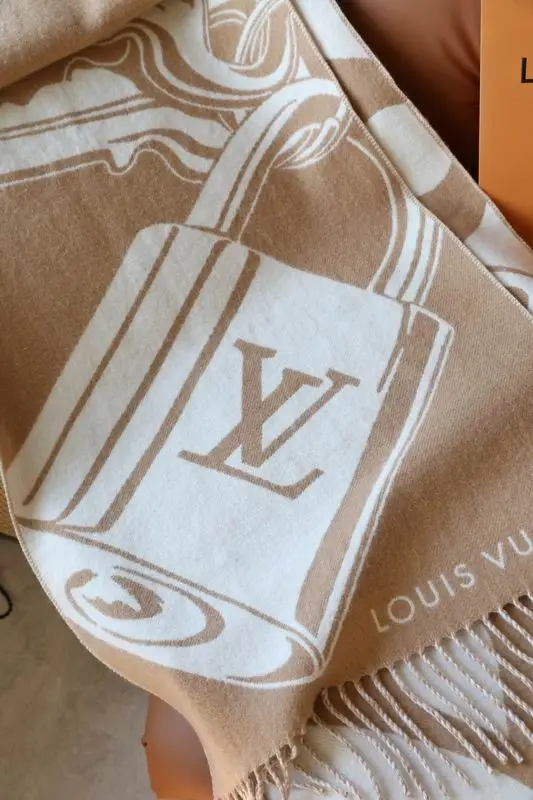 LV scarf 45X215cm 60%绵羊毛40%山羊绒 E09 (7)