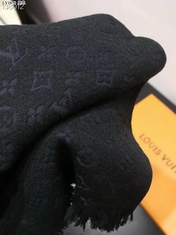 LV scarf 40X185cm 100%羊毛 E (16)