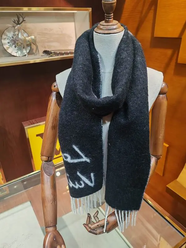 LV scarf 25X220cm 58%绵羊毛 42%羊驼毛 E (2)