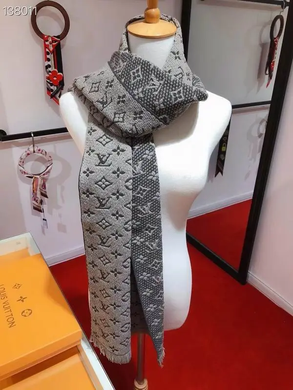 LV scarf 40X185cm 100%羊毛 E (16)