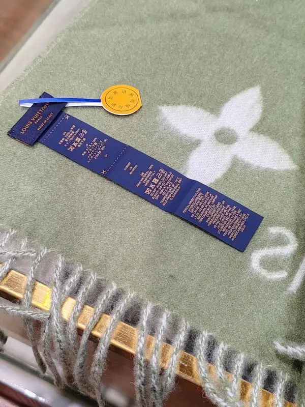 LV scarf 45X215cm 60%羊毛 40%山羊绒 E (17)