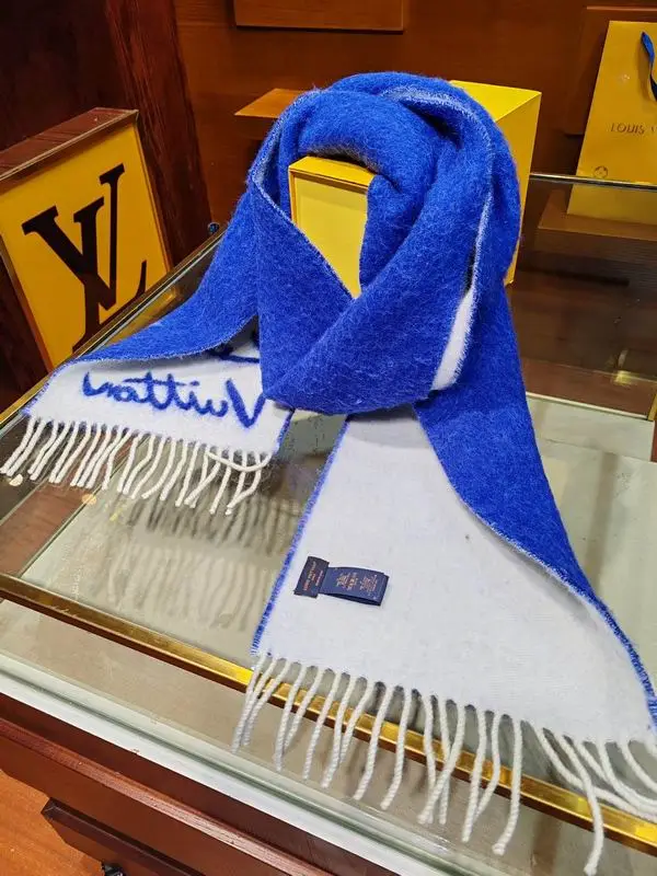LV scarf 25X220cm 58%绵羊毛 42%羊驼毛 E (2)