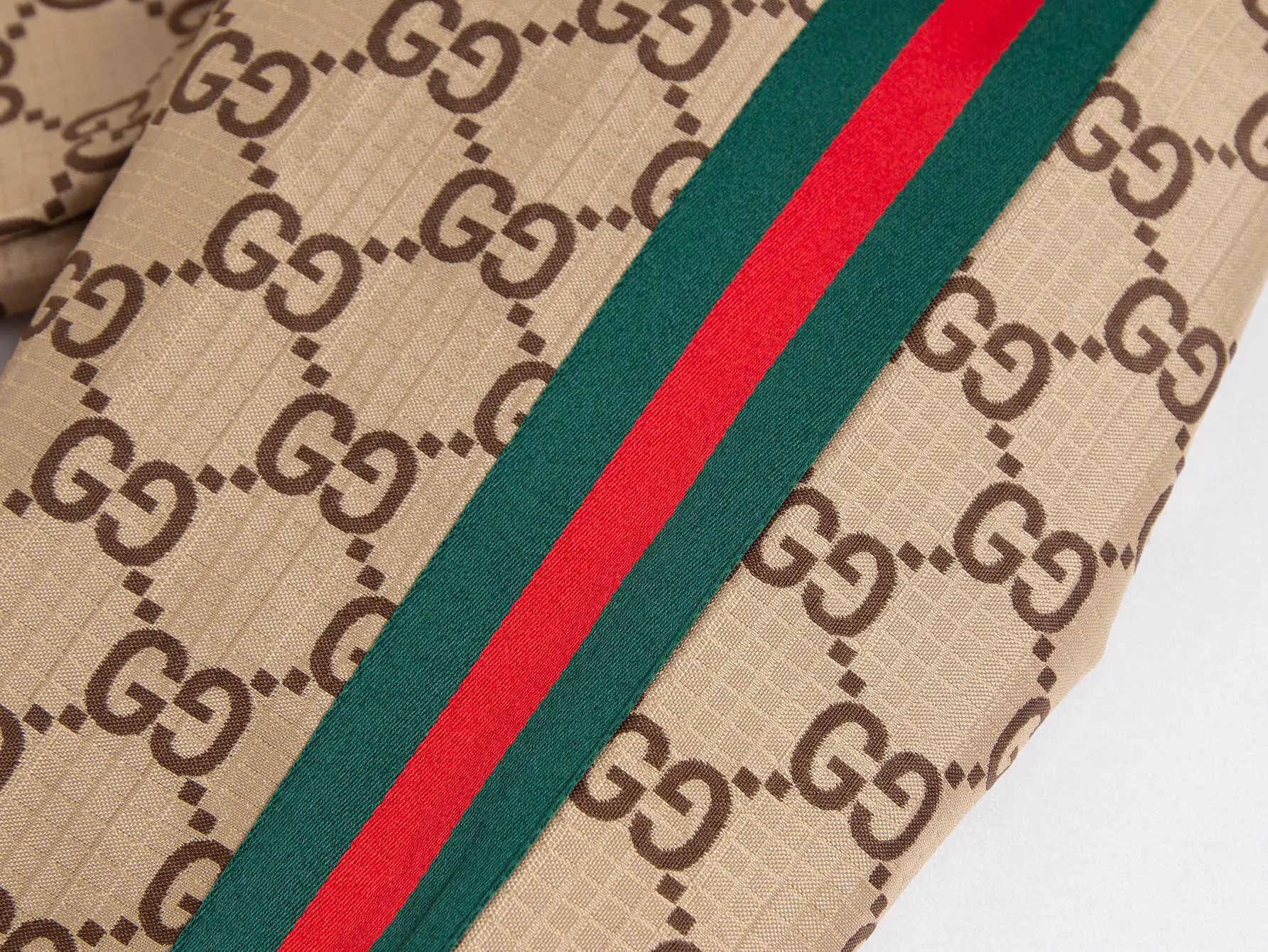 💰325 (只做精品 内有NFC防伪芯片🔥ZP版本 ) -Gucci官网款同步上新 梭织拼接织带精工提花立领刺绣夹克外套 男女同款 -YB开模面料细节一致 全套辅料定制 区别市面通货 欢迎对比 -颜色 卡其色 蓝色 -码数 S M L XL XXL