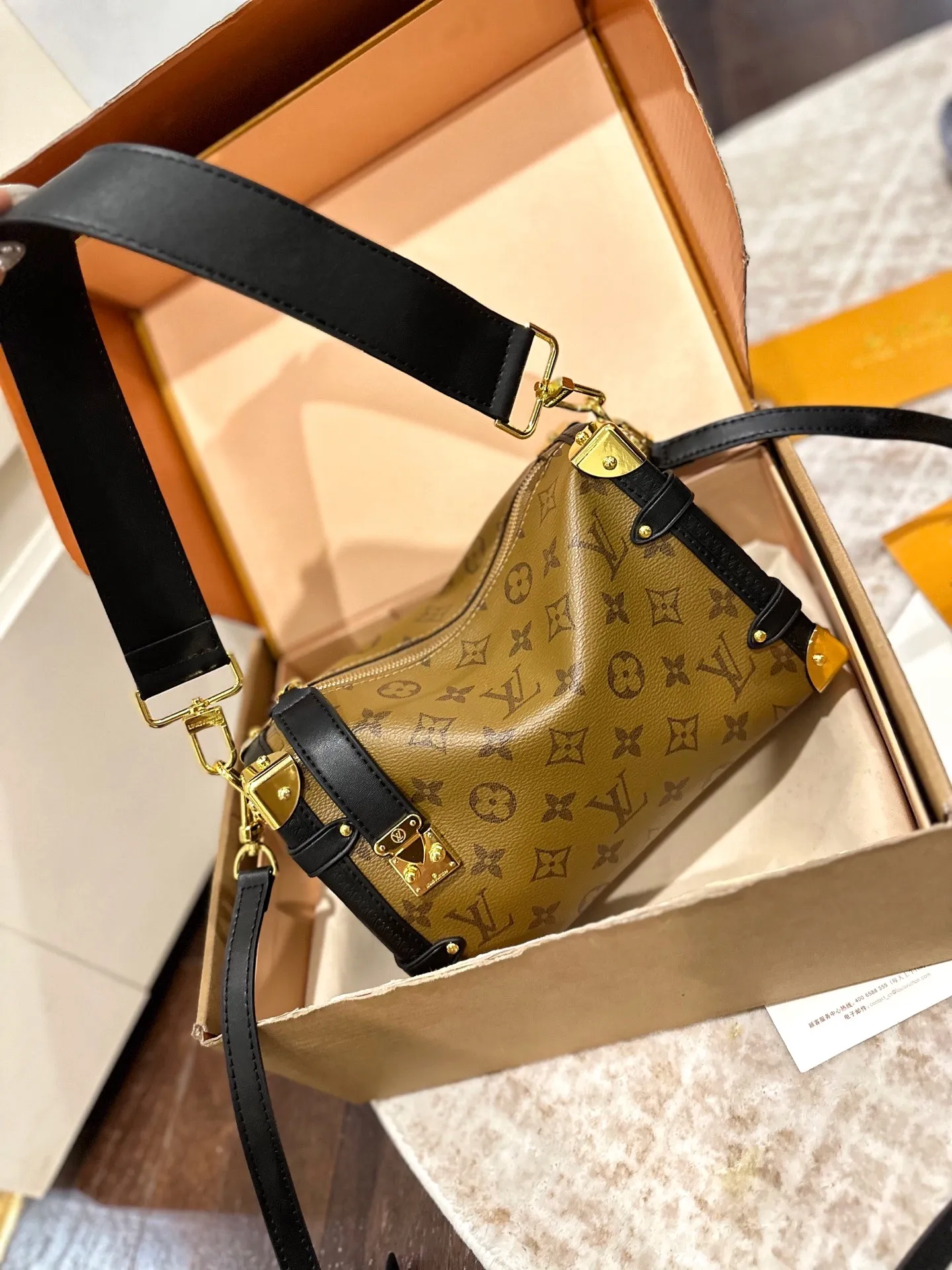 p200 官网双盒包装 size:23*16cm L家 25ss Ski系列盒子包王炸新款包 谷爱凌同款哦! 超级洋气 upupup Sidetrunk真的出一個愛一個