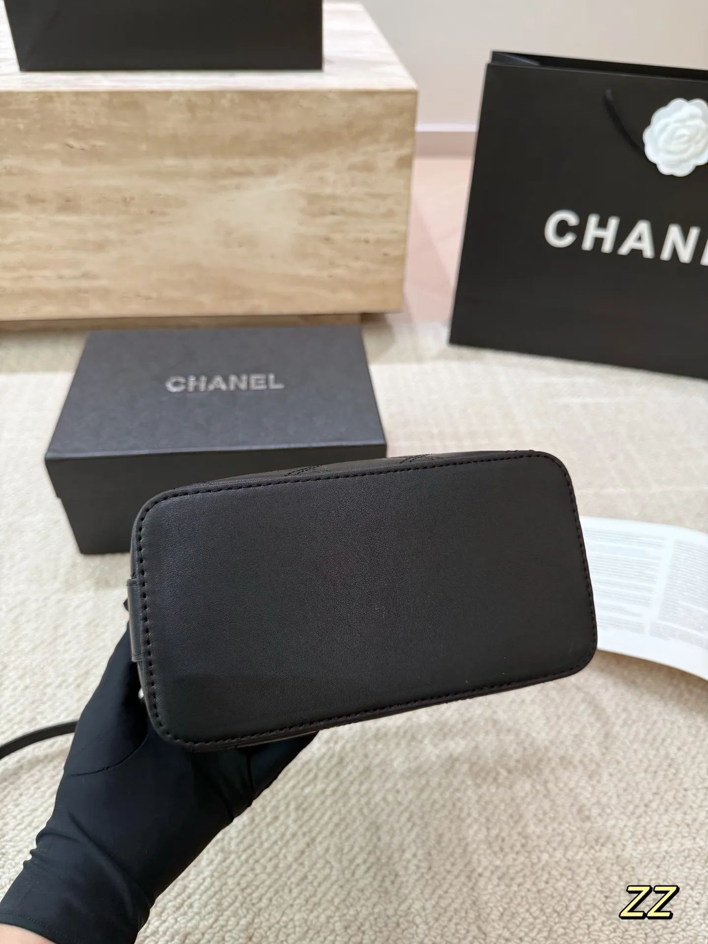 P130 Chanel香奈儿饭盒包 中古系列 可手提 可斜挎 配礼盒🎁尺寸19.16