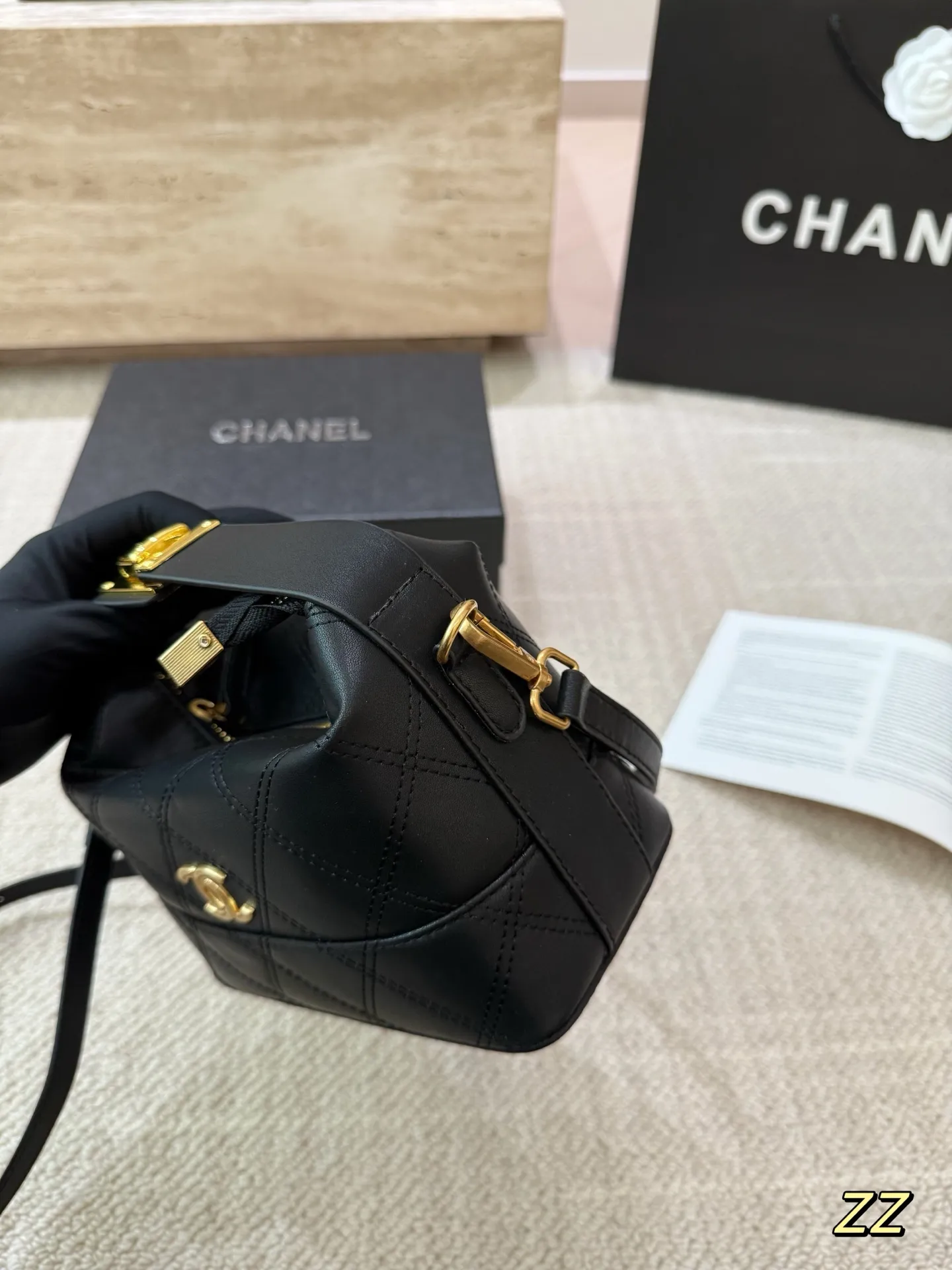 P130 Chanel香奈儿饭盒包 中古系列 可手提 可斜挎 配礼盒🎁尺寸19.16