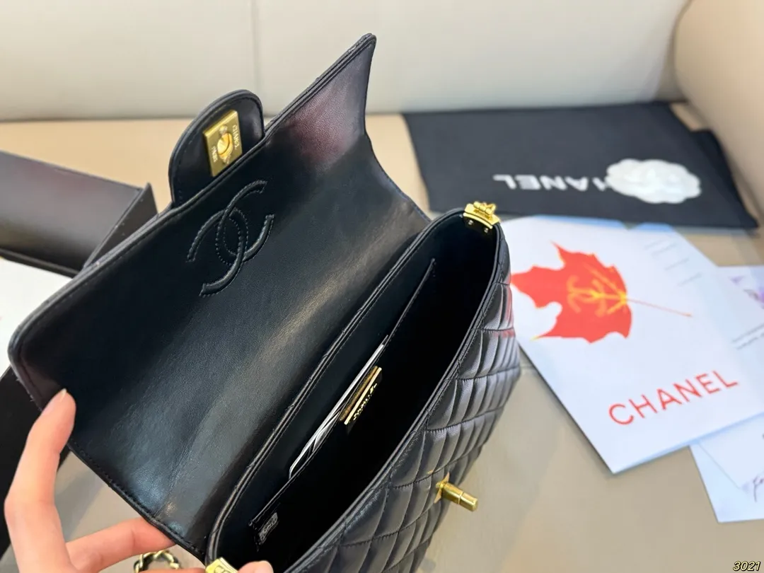 &yen;170飞机盒 Chanel香奈儿菱格链条包 经典系列 气质百搭 种草款 可甜可咸 又A又飒 尺寸25 14