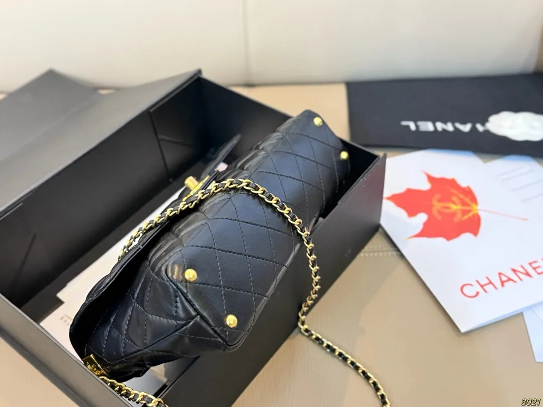 ¥170飞机盒 Chanel香奈儿菱格链条包 经典系列 气质百搭 种草款 可甜可咸 又A又飒 尺寸25 14