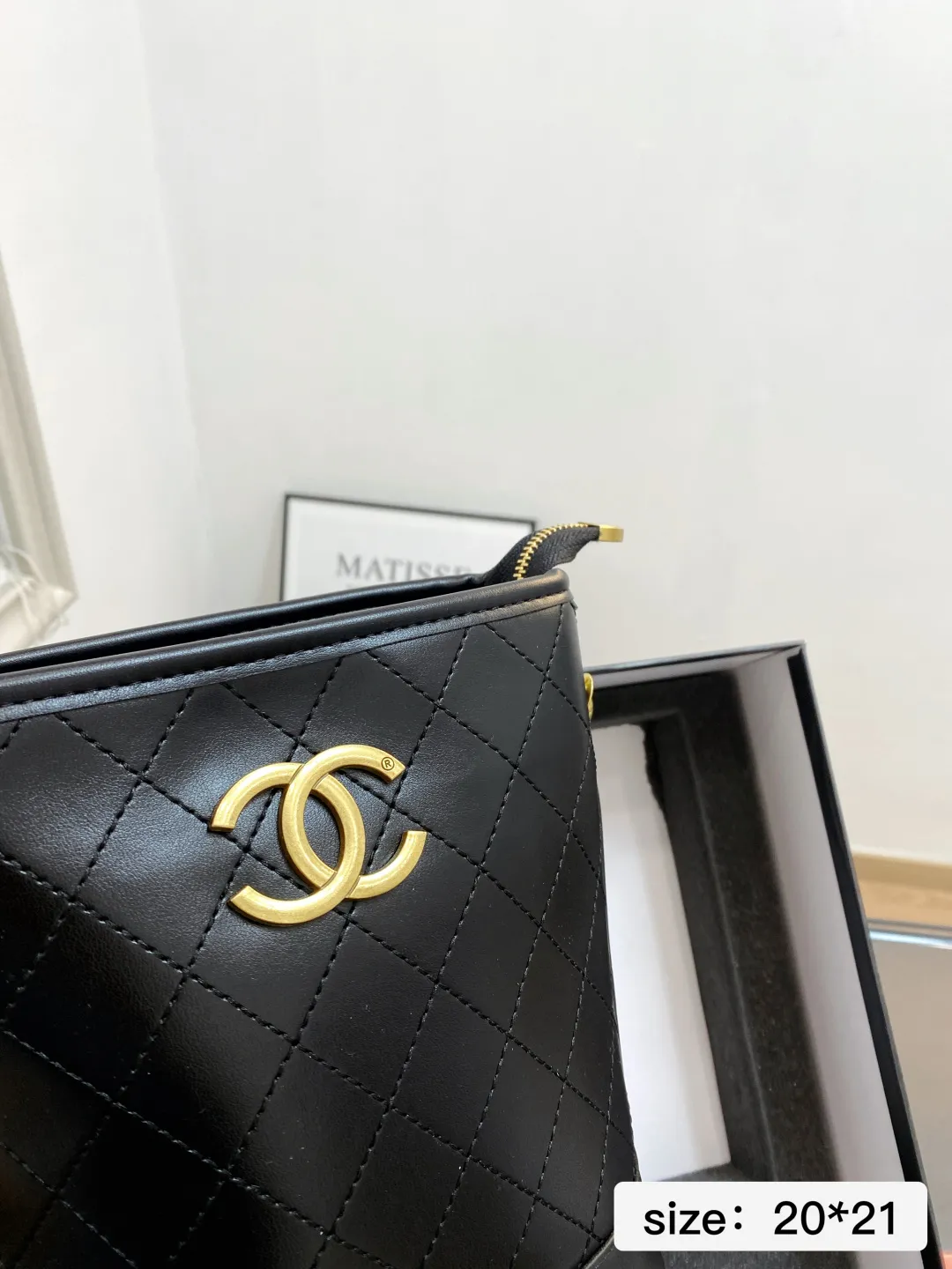 🅿️💰150 配盒子 尺寸20*21 经典香奈儿套盒 香奈儿包➕眼镜➕钱包 M3030