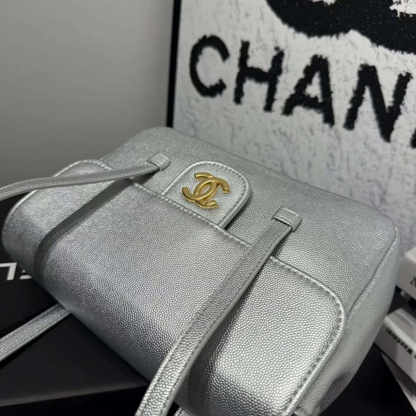 💰199包邮❗ OHANEL ❤️26CJennie明星同款🔥早春系列尺寸:22-15-6cm 材质:小颗粒牛皮