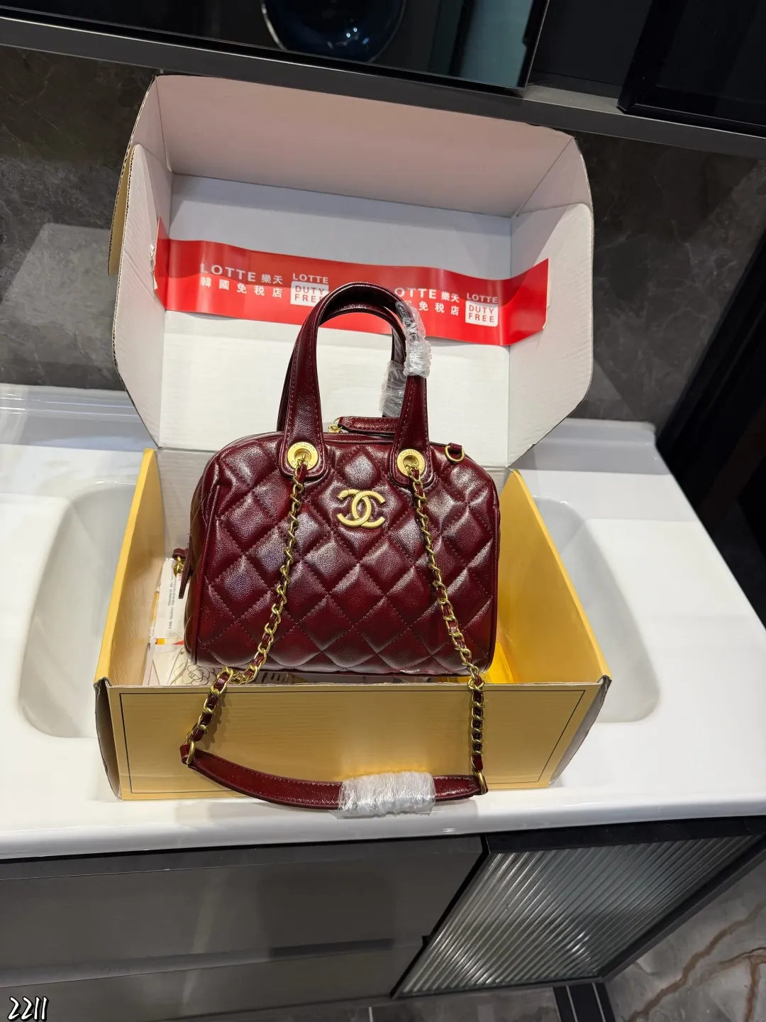 ❤️p170(礼盒包装)❤️ Chanel 25c香奈儿枕头早春新款,精致小巧的手提小包拎在手上气质满满的名媛风 尺寸22*17