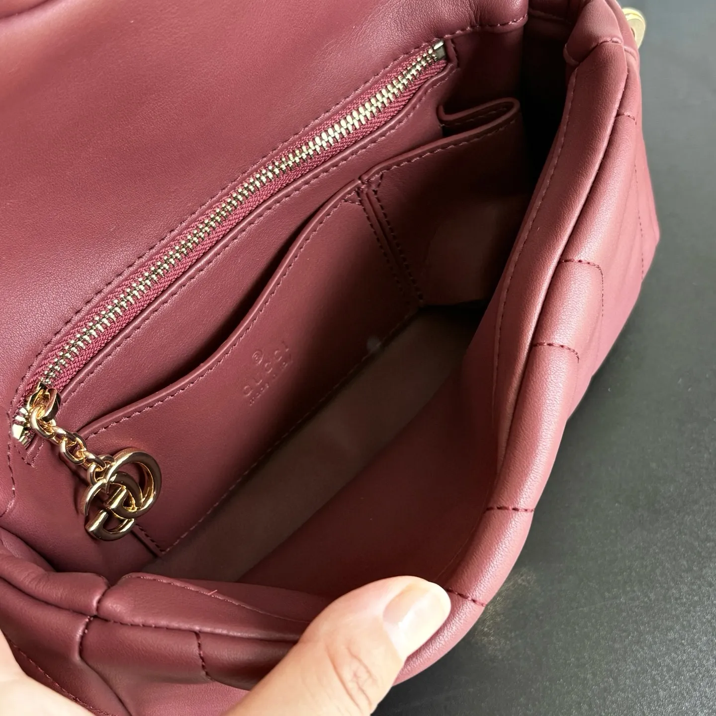 实拍#💰220 款号：806017全牛皮 尺寸：21X高12.5X侧宽4.5 升级原版质量 原版重磅五金！