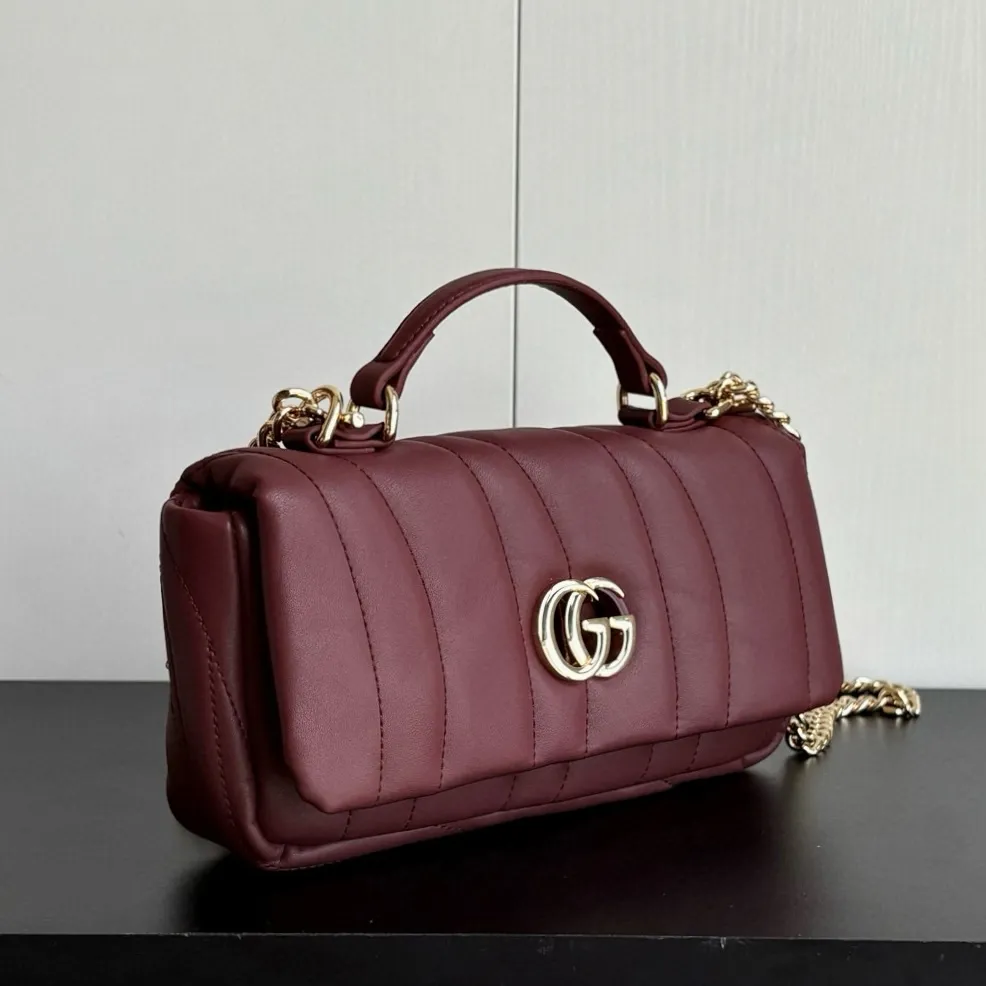 实拍#💰220 款号:806017全牛皮 尺寸:21X高12.5X侧宽4.5 升级原版质量 原版重磅五金!