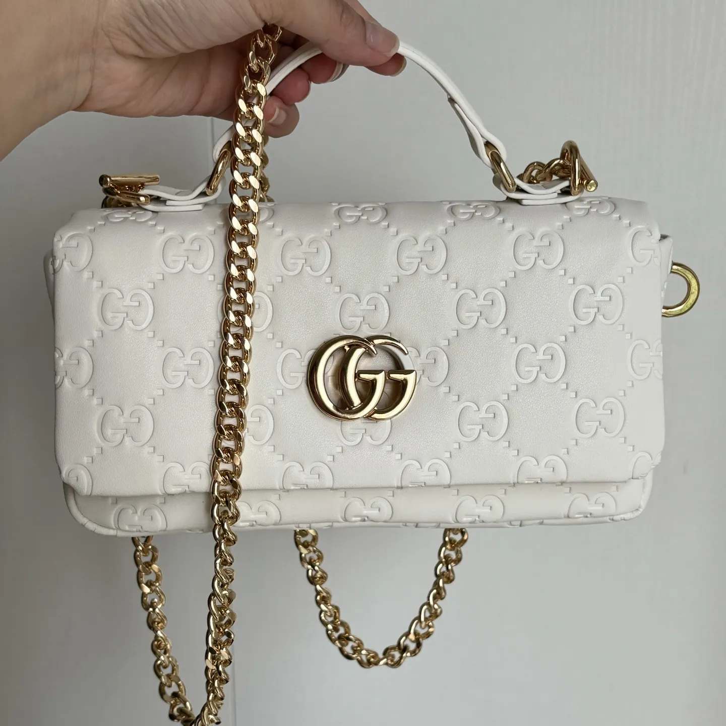 实拍#💰220 款号：806017全牛皮 尺寸：21X高12.5X侧宽4.5 升级原版质量 原版重磅五金！