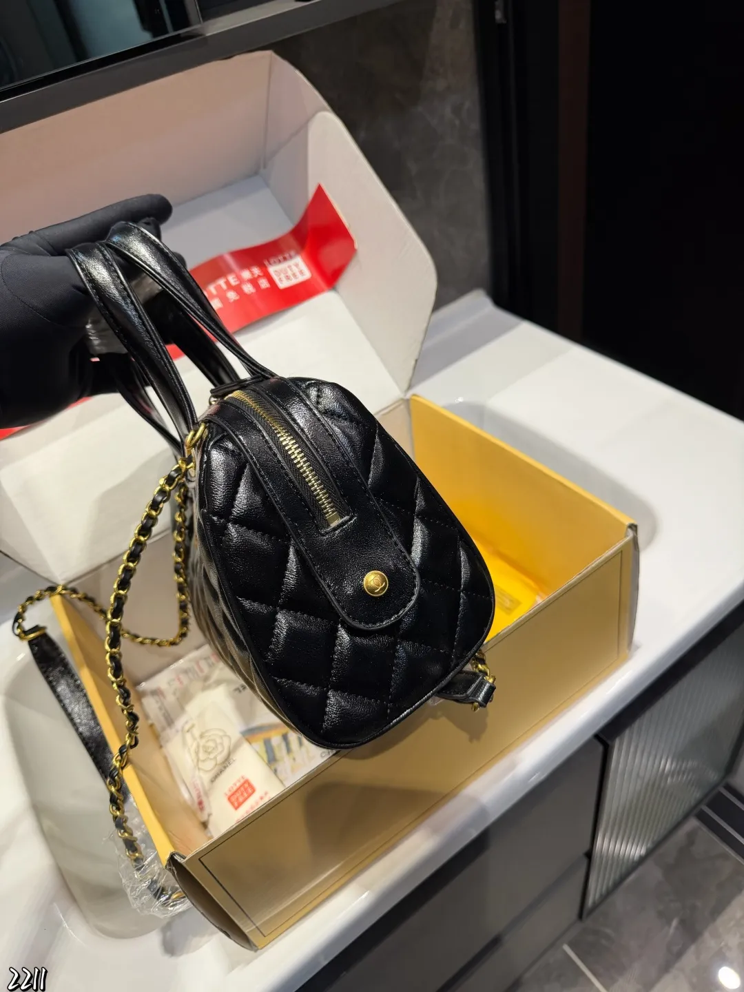 ❤️p170（礼盒包装）❤️ Chanel 25c香奈儿枕头早春新款，精致小巧的手提小包拎在手上气质满满的名媛风 尺寸22*17