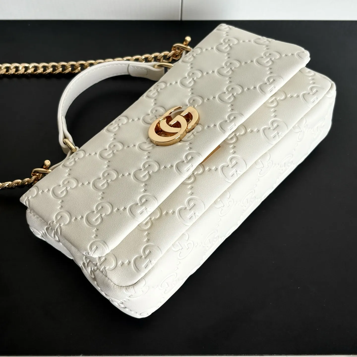 实拍#💰220 款号:806017全牛皮 尺寸:21X高12.5X侧宽4.5 升级原版质量 原版重磅五金!