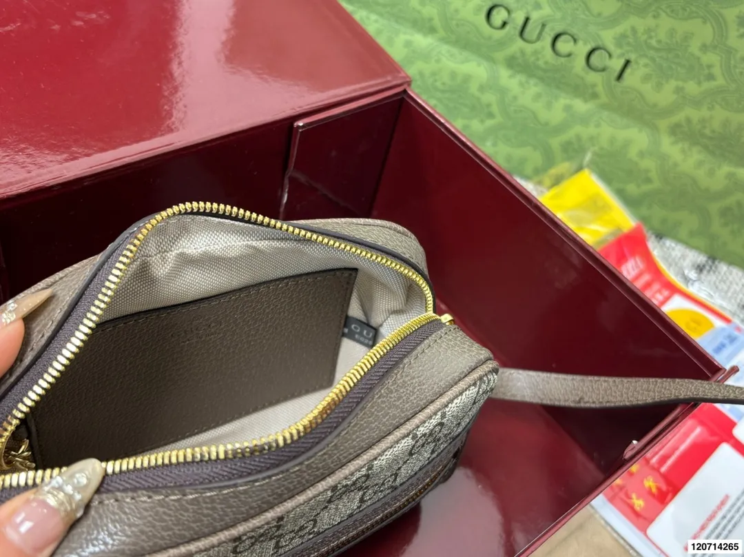 p145 礼盒包装 size:20.14 古奇Ophidia 相机包! ⚠️原单渠道货! 经典 !经典! 无法抗拒的一款! 容量妥妥的哦!