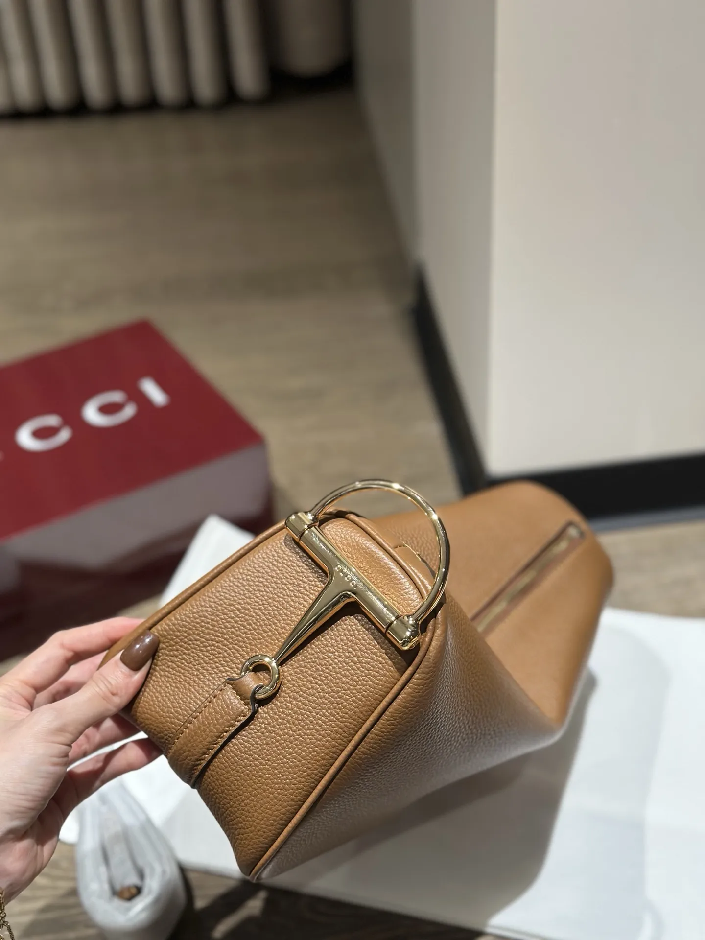 原厂皮 ✔️ 𝐆𝐆新款𝐡𝐚𝐟𝐭 𝐡𝐨𝐫𝐬𝐞𝐛𝐢𝐭 重新定义老钱风 尺寸𝟑𝟏×𝟏𝟕×𝟏𝟐𝐜𝐦