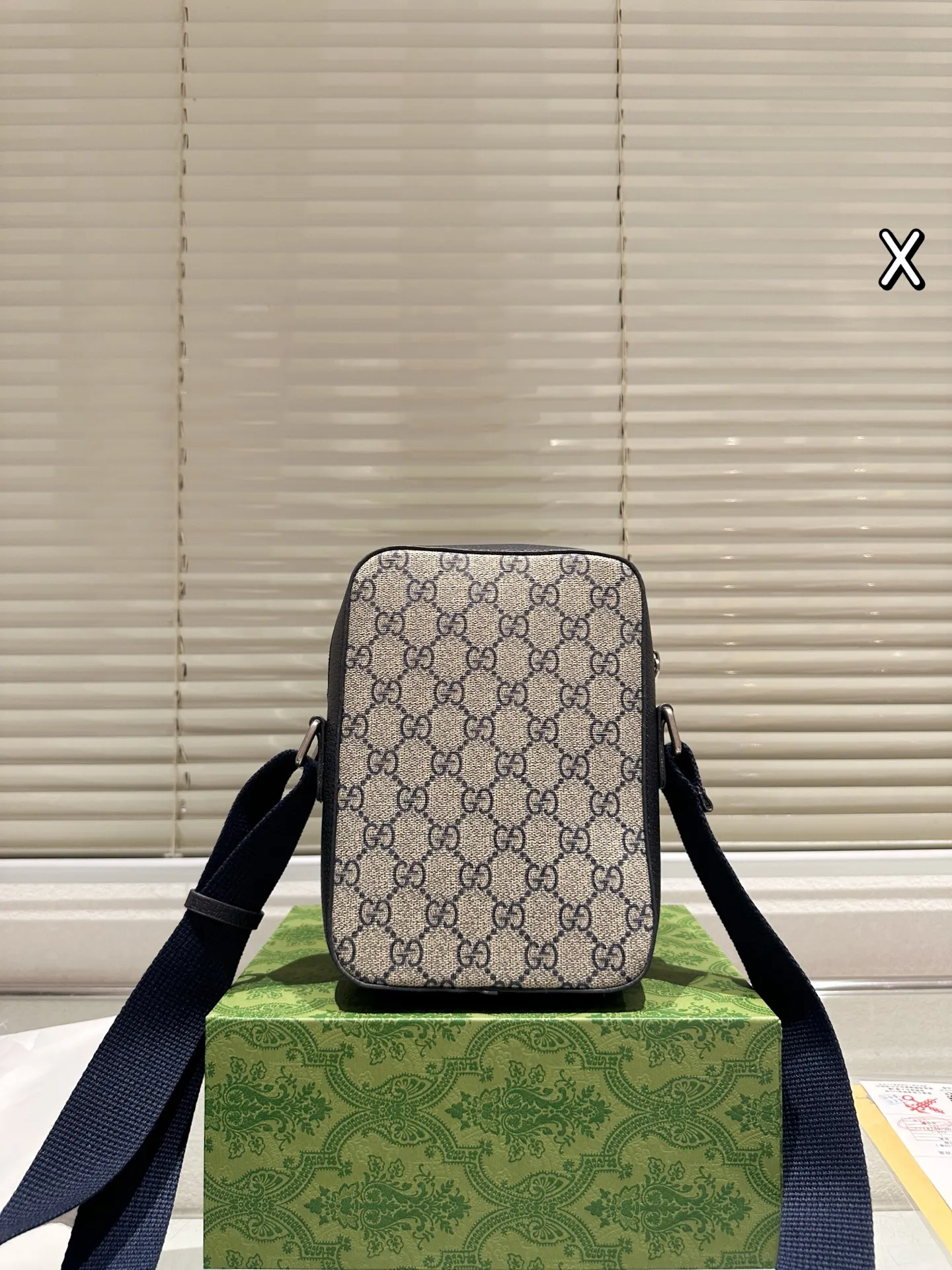 P125 Gucci男包斜挎包 配礼盒🎁尺寸14.20