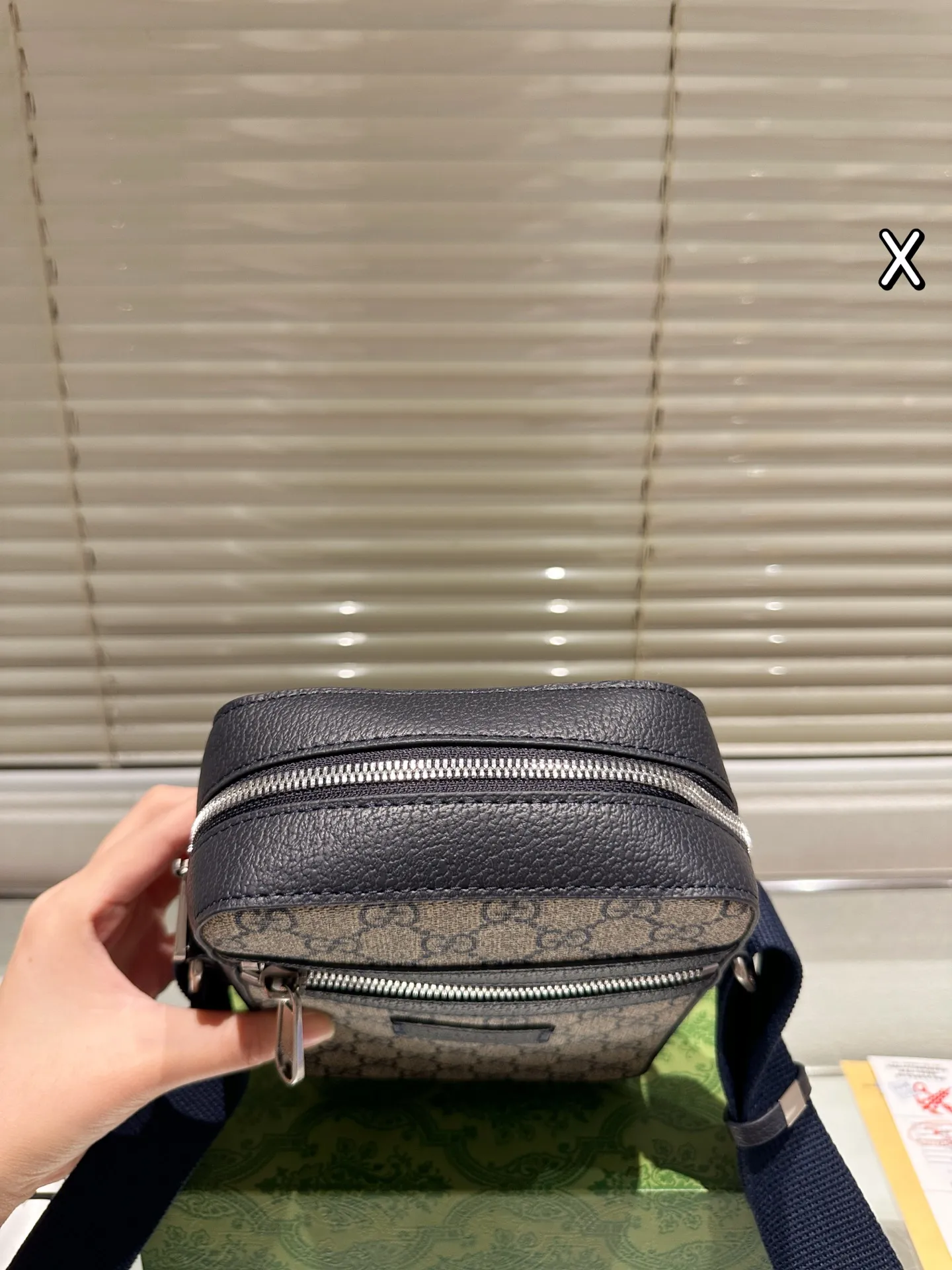 P125 Gucci男包斜挎包 配礼盒🎁尺寸14.20