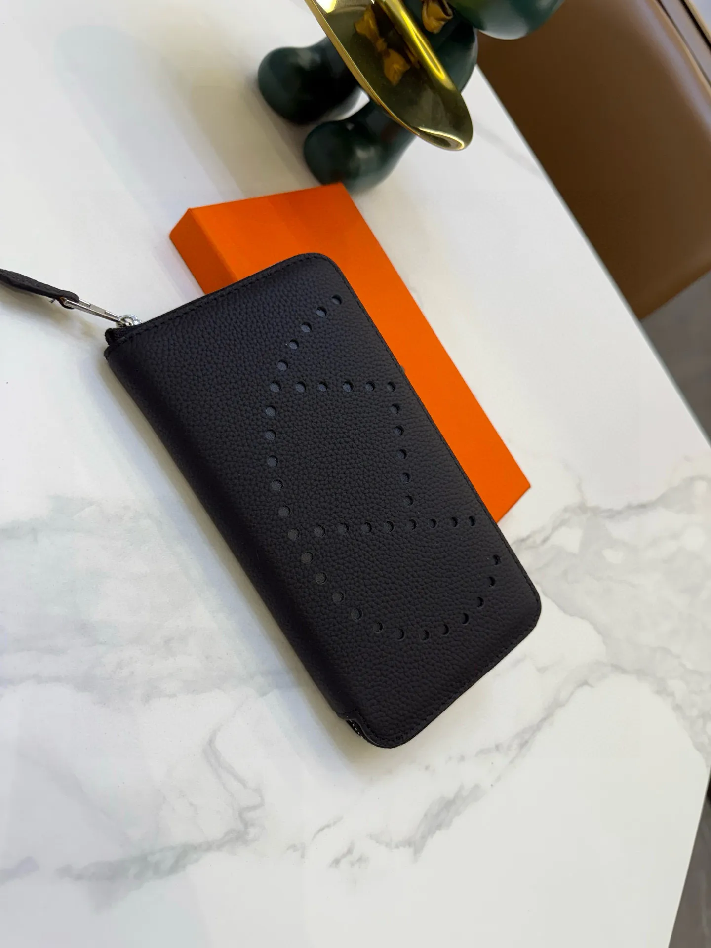 📢📢📢p95 5123 爱马仕经典款 钱包两折款 💕里外全牛皮 简单百搭 手感超级👍