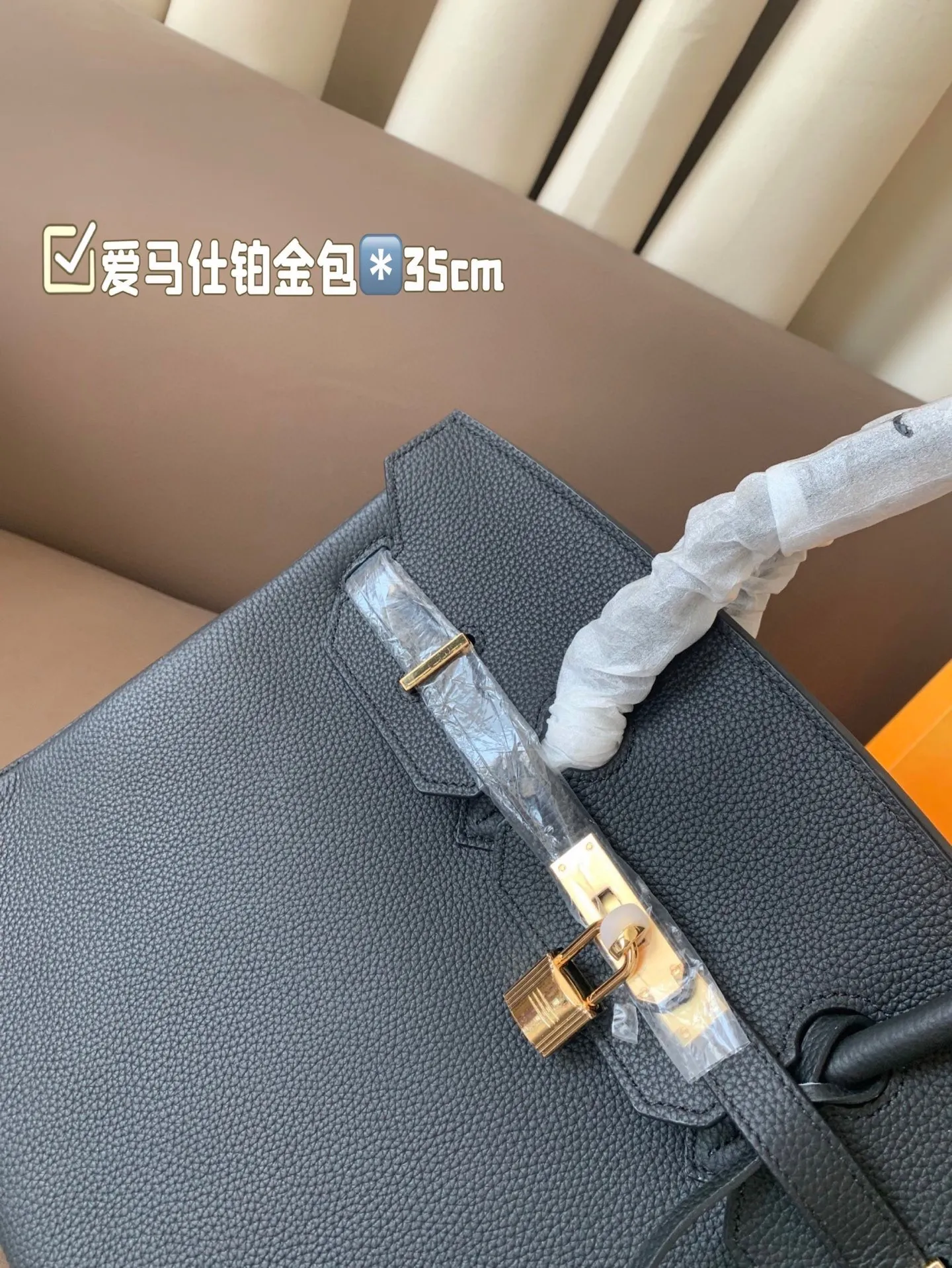 P305 全套包装 爱马仕铂金包 细节无敌完美 配色敲级耐看 完美适配穿搭 容量满分 上身优雅有气质 尺寸35*28