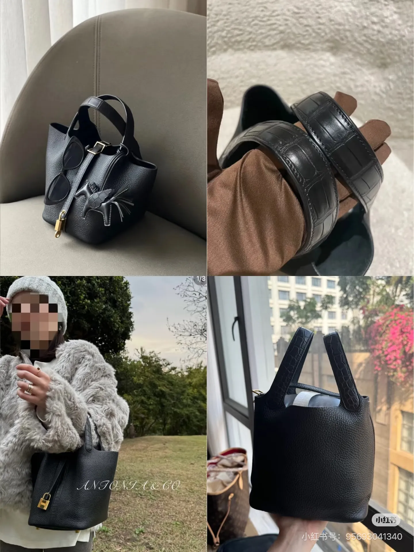 不会塌的菜篮子?爱马仕黑金鳄鱼手柄杀疯了! 👜菜篮子”の 爱马仕 picotin18 菜篮子18 水桶18 黑金 touch 🐊 谁说菜篮子只能买菜?这只#Hermes Picotin18 黑金Touch鳄鱼手柄——A刻+鳄鱼皮手柄,妥妥的“人间富贵花”标配,拎上它连空气都变贵了!