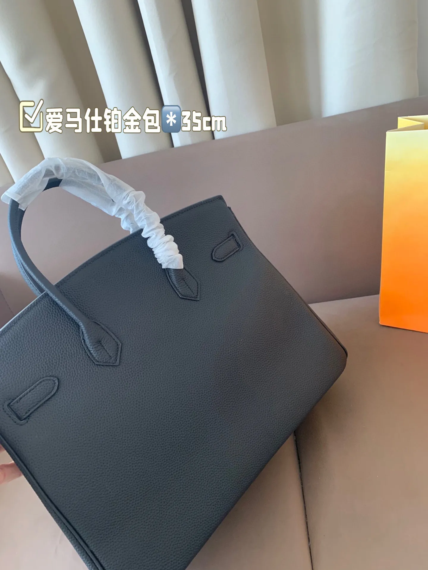 P305 全套包装 爱马仕铂金包 细节无敌完美 配色敲级耐看 完美适配穿搭 容量满分 上身优雅有气质 尺寸35*28