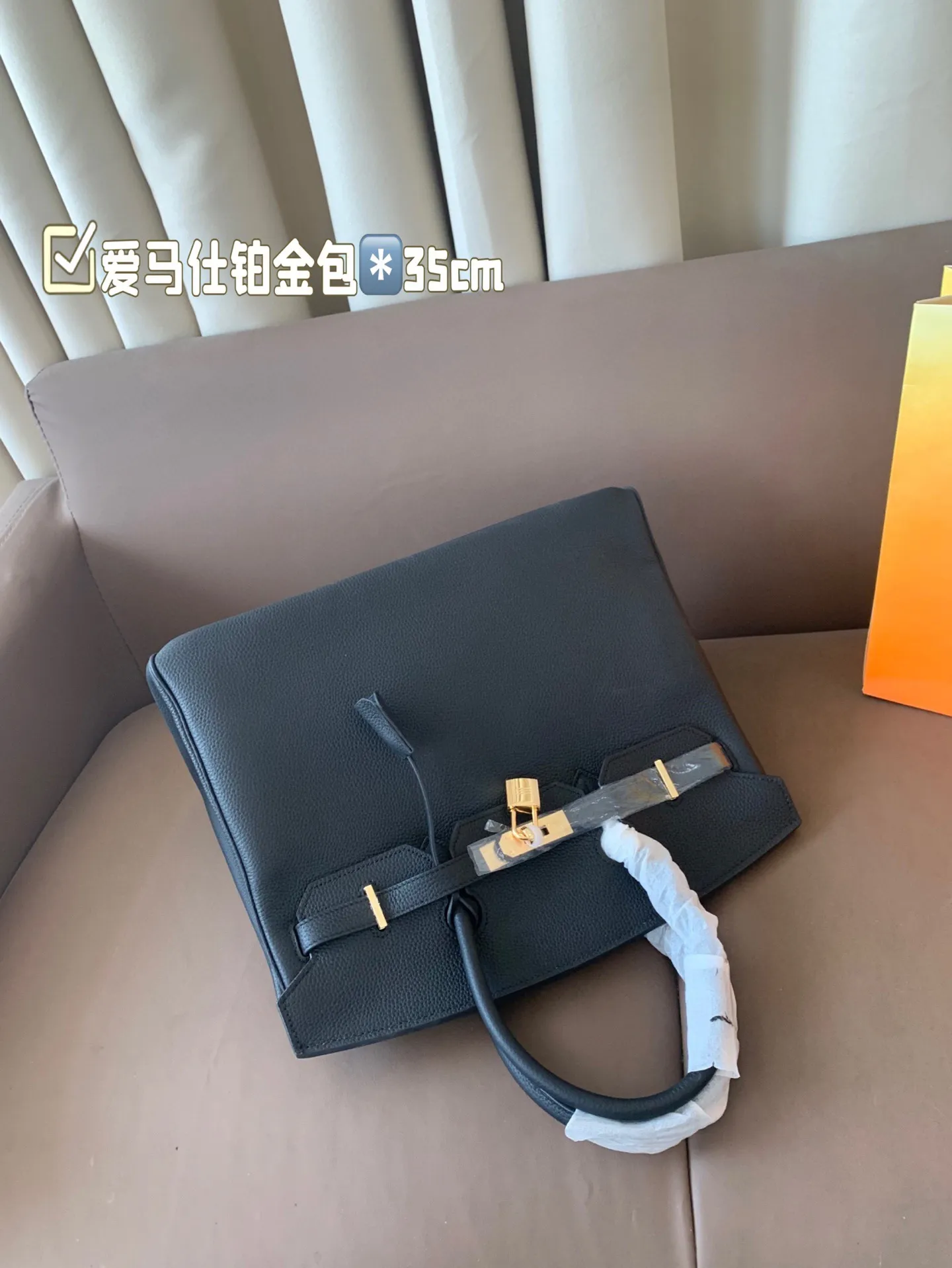 P305 全套包装 爱马仕铂金包 细节无敌完美 配色敲级耐看 完美适配穿搭 容量满分 上身优雅有气质 尺寸35*28