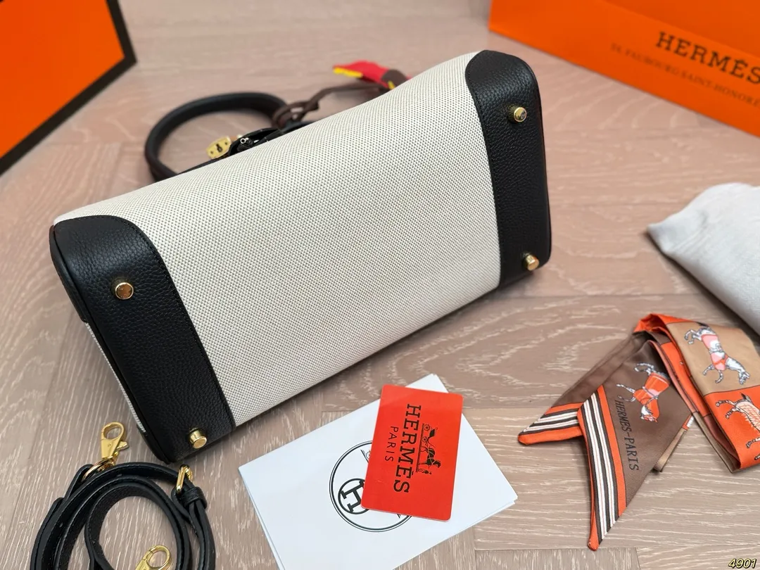 &yen;295/&yen;275飞机盒配丝巾 爱马仕HERMES Birkin铂金包 细节无敌完美 配色敲级耐看 完美适配穿搭 容量满分 上身优雅有气质 尺寸30 22/25 18