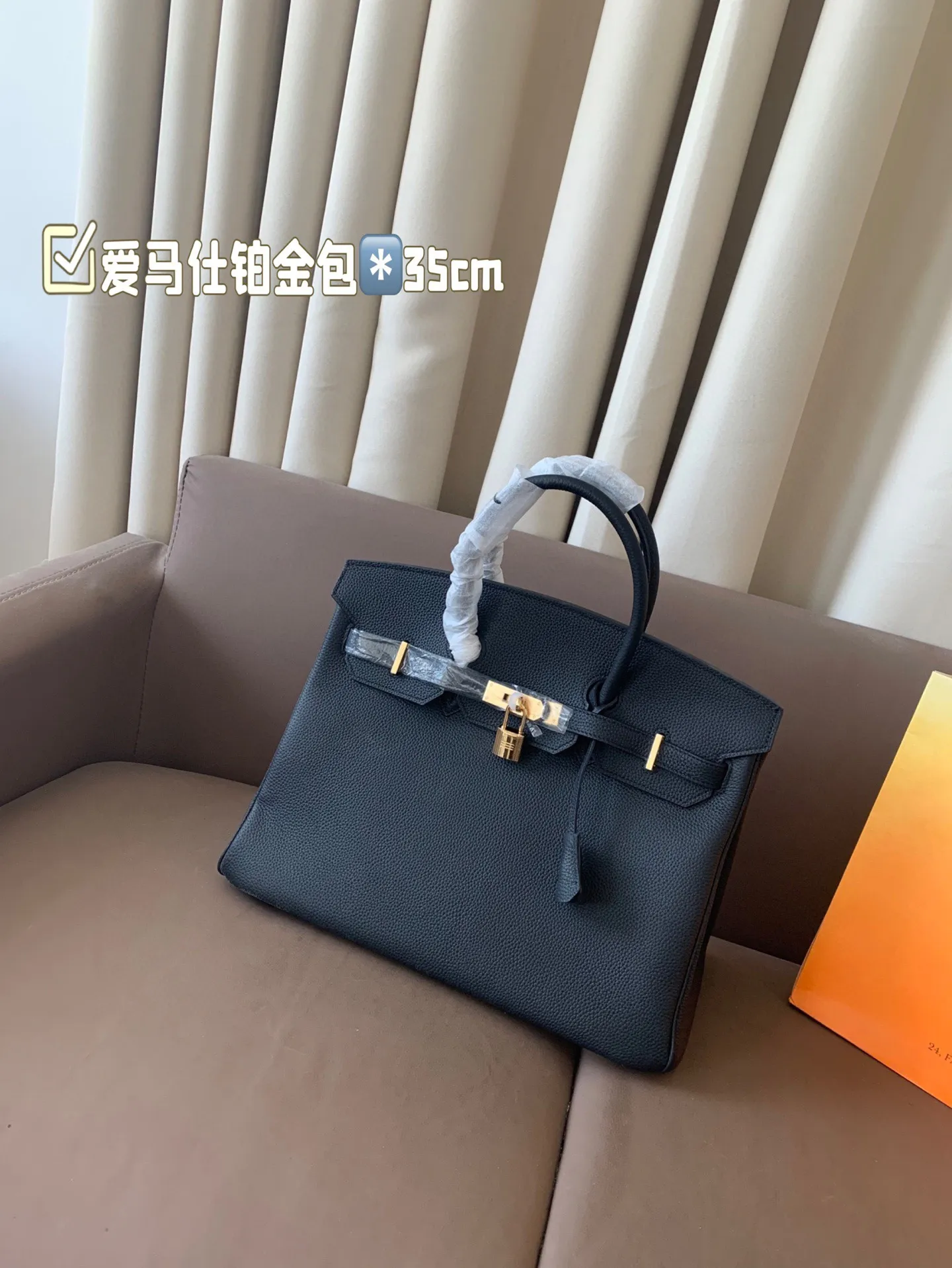 P305 全套包装 爱马仕铂金包 细节无敌完美 配色敲级耐看 完美适配穿搭 容量满分 上身优雅有气质 尺寸35*28