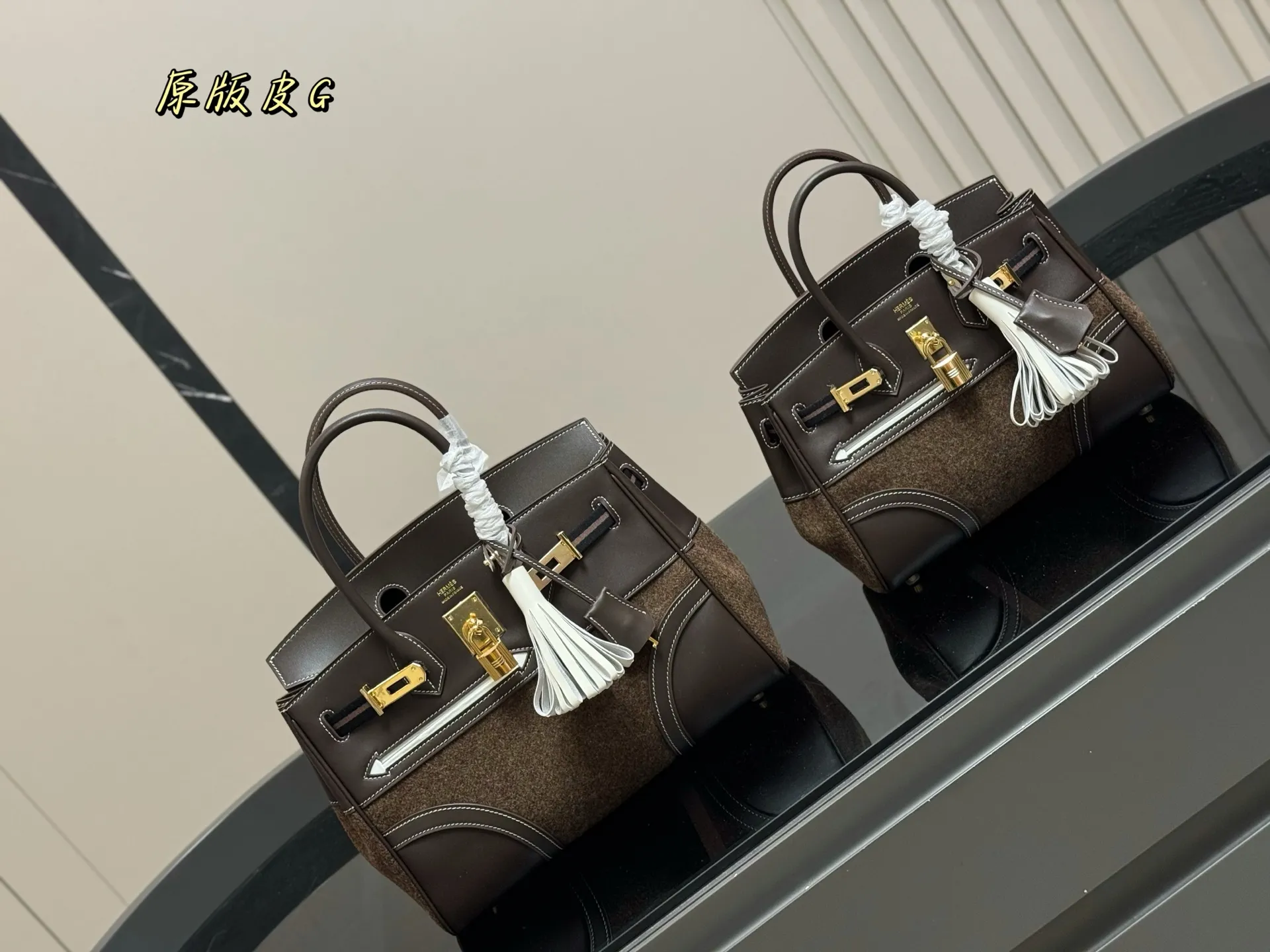 ¥315 ¥330 无盒 size:30cm 25cm 背铂金包的季节来啦 爱马仕Bk30原版品质 ✔️ 头层牛皮 手感!质感!💯💯