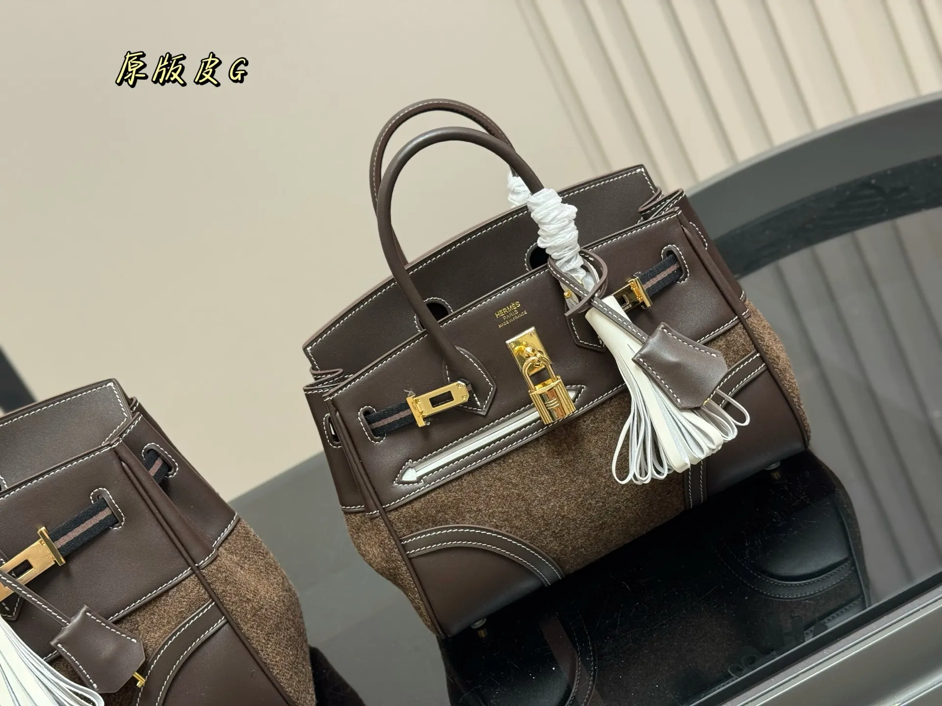 &yen;315 &yen;330 无盒 size：30cm 25cm 背铂金包的季节来啦 爱马仕Bk30原版品质 ✔️ 头层牛皮 手感！质感！💯💯