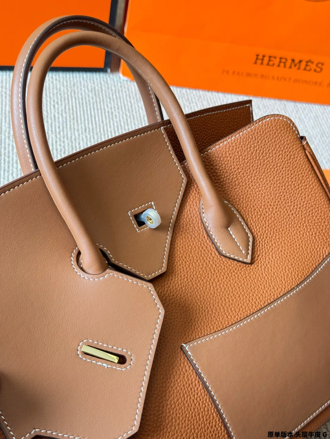 顶级原单 牛皮 p340 Hermes 爱马仕|Birkin 30 Desordre togo 难遇的birkin双面不规则 desordre 三拼皮 togo➕swift➕hunter 金扣 有趣又时髦的包子🫶🏿 尺寸 30cm