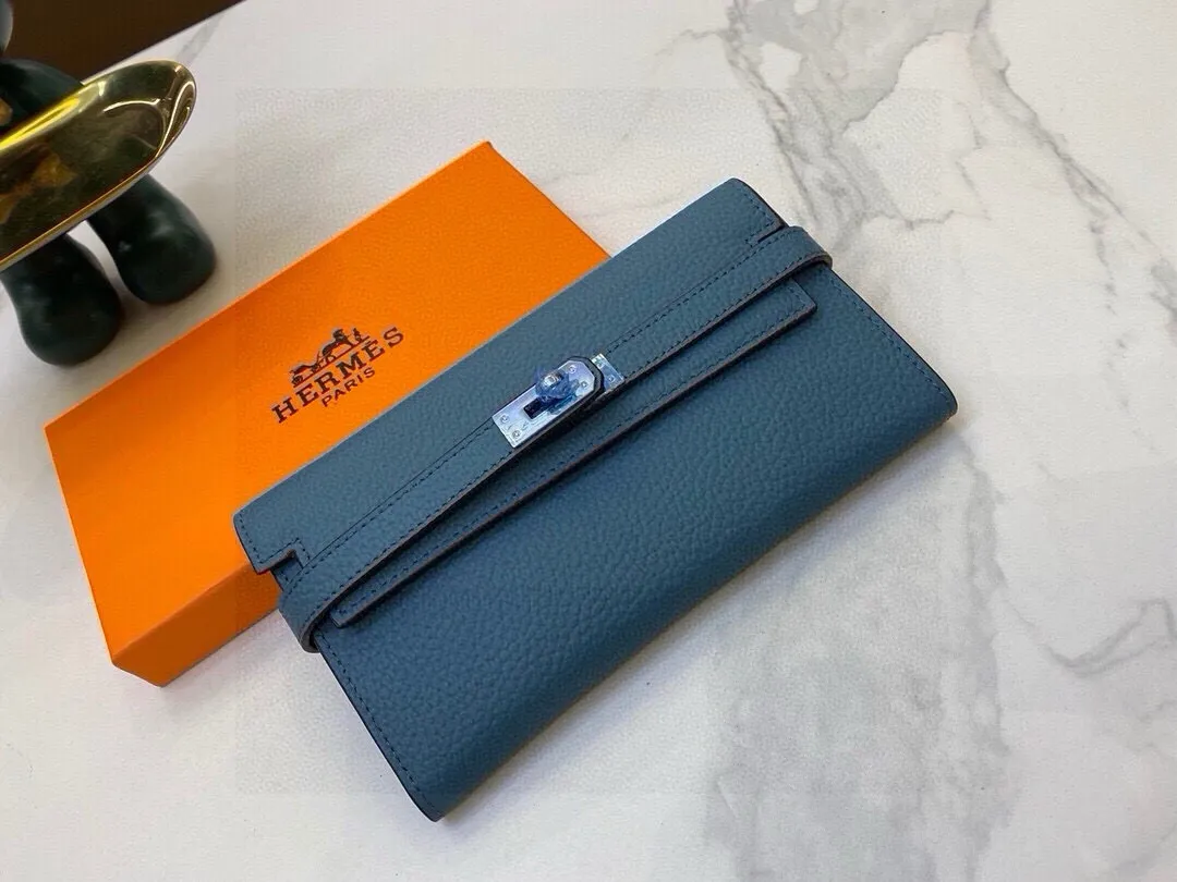 📢📢📢p125 凯莉钱包 爱马仕经典款 钱包两折款 💕里外全牛皮 简单百搭 手感超级👍 20 10 💥