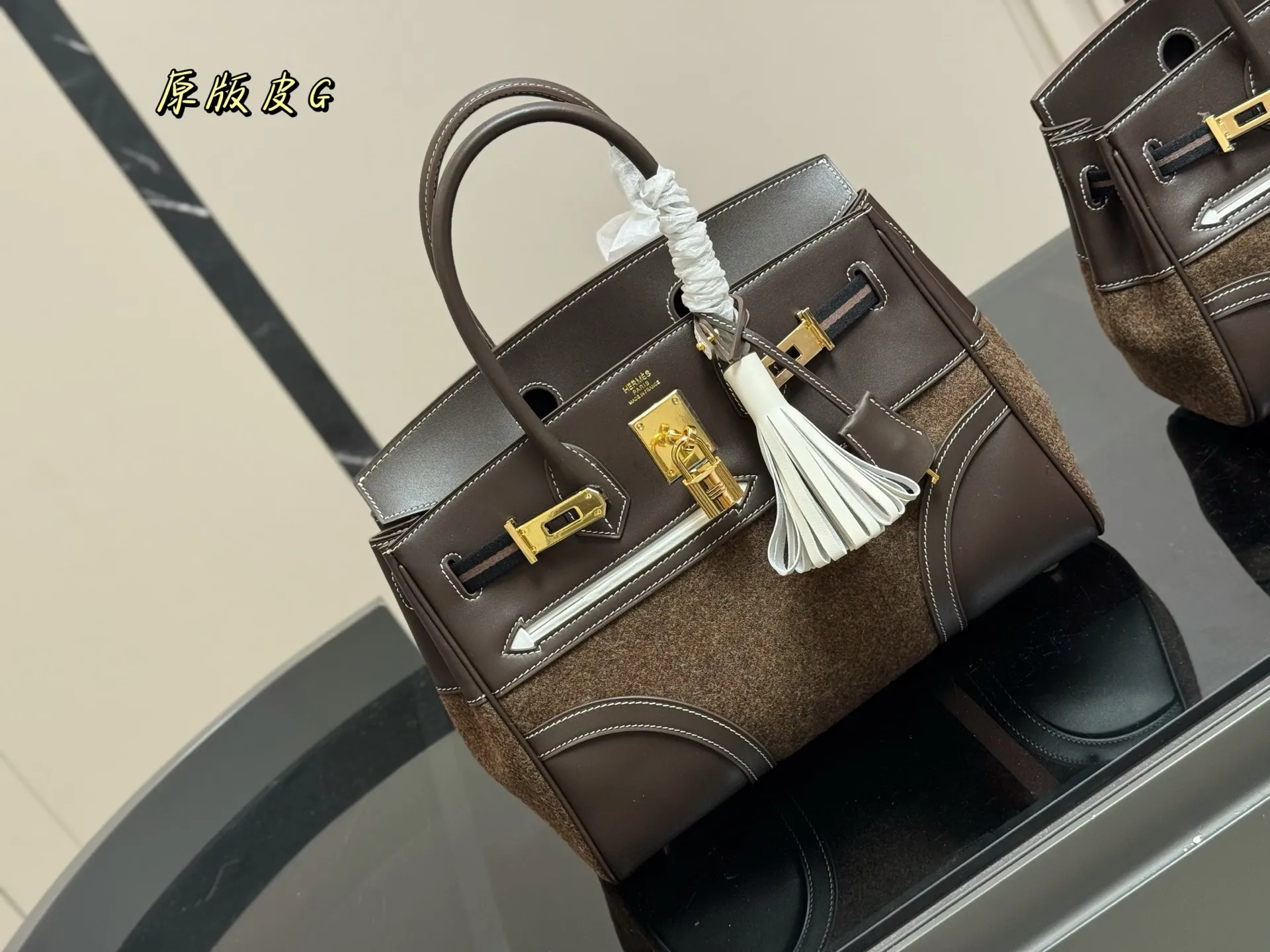 ¥315 ¥330 无盒 size:30cm 25cm 背铂金包的季节来啦 爱马仕Bk30原版品质 ✔️ 头层牛皮 手感!质感!💯💯