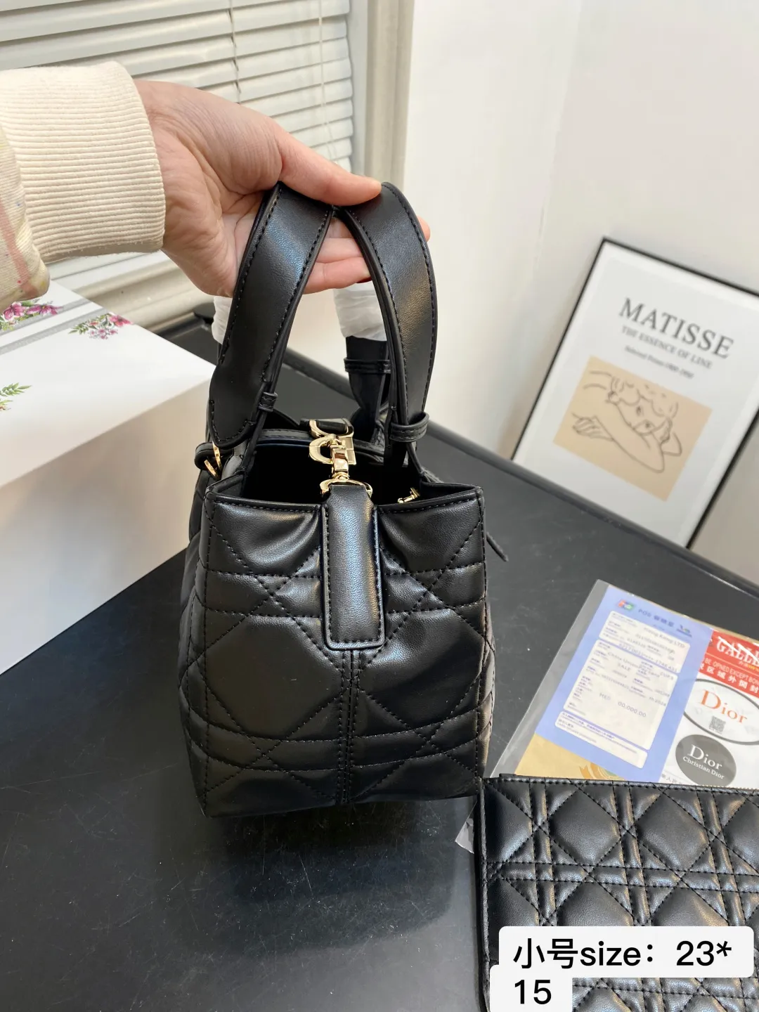 🅿️💰小号130 配折叠礼盒 【尺寸】23*15 迪奥DIOR Toujours购物袋 简直无法拒绝 超显气质 高级感十足 集美必入款 8848