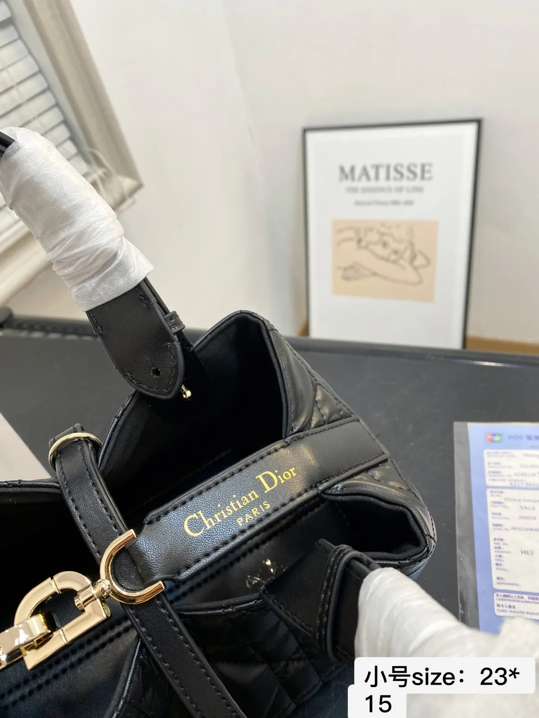 🅿️💰小号130 配折叠礼盒 【尺寸】23*15 迪奥DIOR Toujours购物袋 简直无法拒绝 超显气质 高级感十足 集美必入款 8848