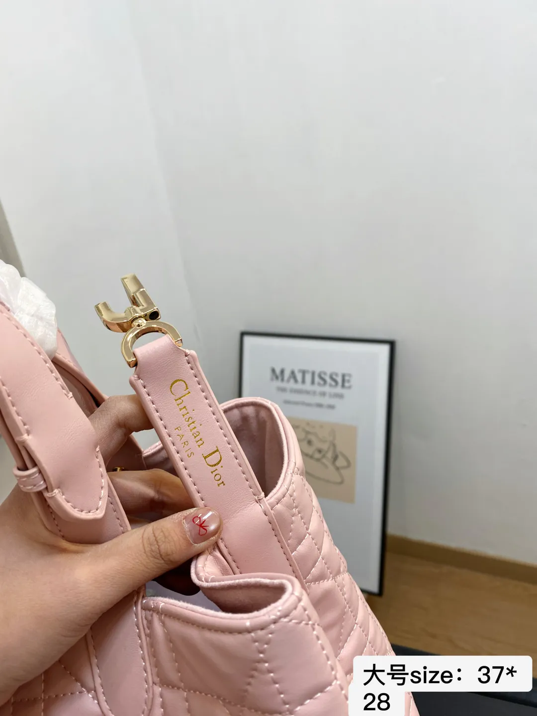 🅿️💰大号150 配折叠礼盒 【尺寸】37*28 迪奥DIOR Toujours购物袋 简直无法拒绝 超显气质 高级感十足 集美必入款 8848