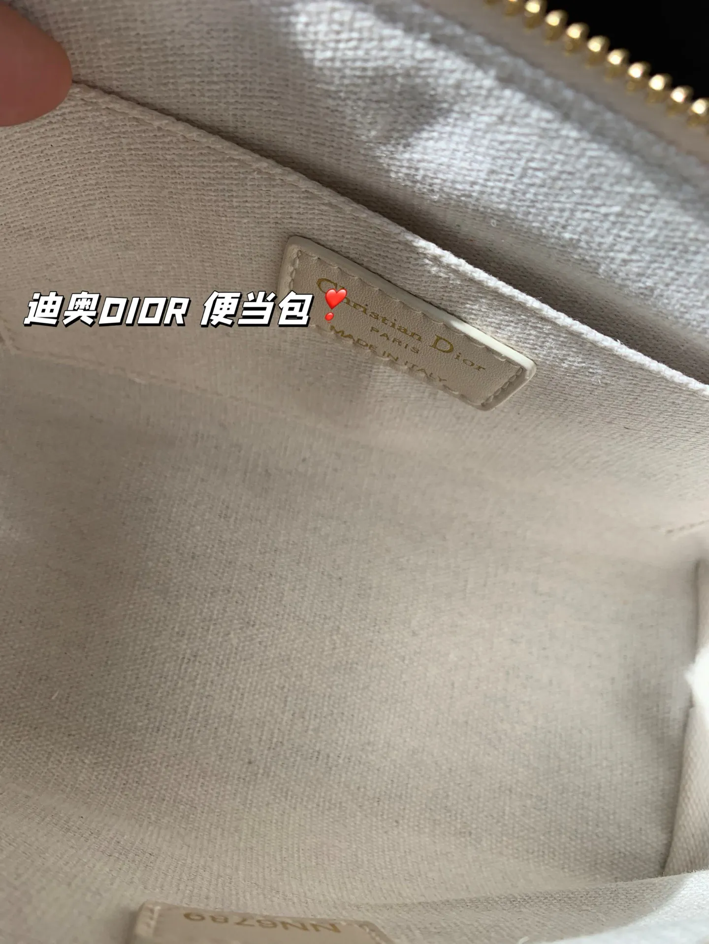 P165 折叠盒 迪奥DIOR 便当包 很有质感 可盐可甜上身绝美 无可比拟 是每个追求漂亮的女孩必入单品 尺寸22*16