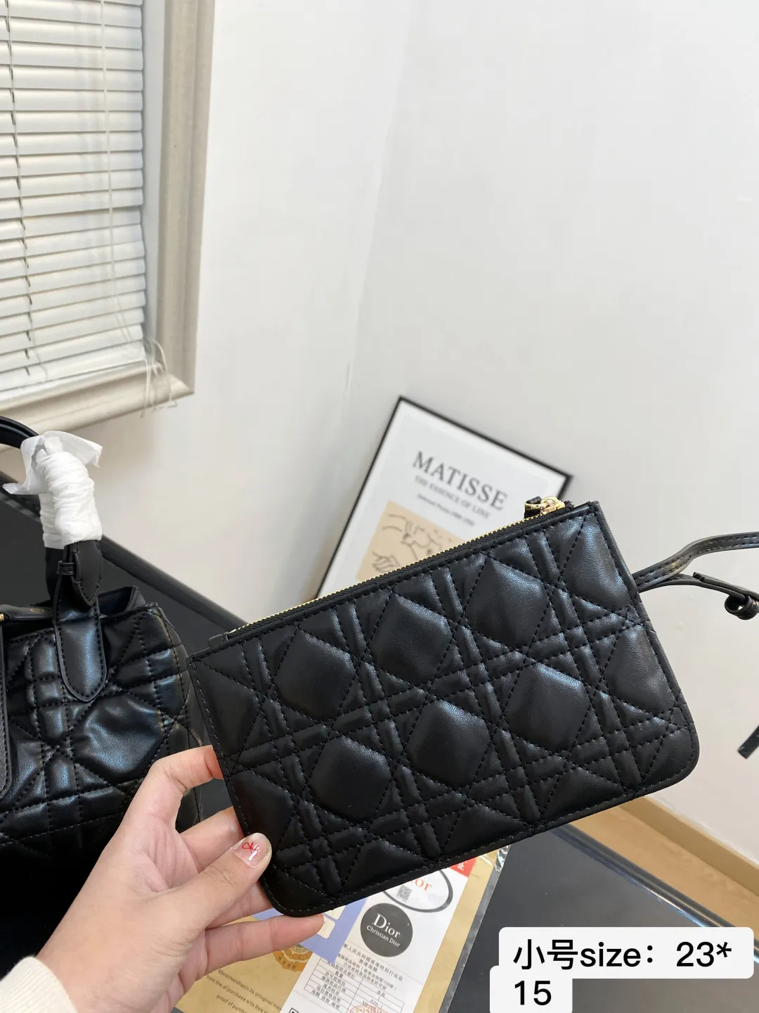 🅿️💰小号130 配折叠礼盒 【尺寸】23*15 迪奥DIOR Toujours购物袋 简直无法拒绝 超显气质 高级感十足 集美必入款 8848