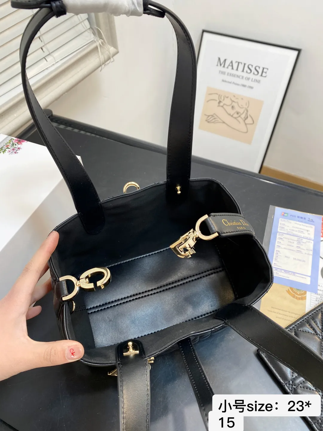 🅿️💰小号130 配折叠礼盒 【尺寸】23*15 迪奥DIOR Toujours购物袋 简直无法拒绝 超显气质 高级感十足 集美必入款 8848