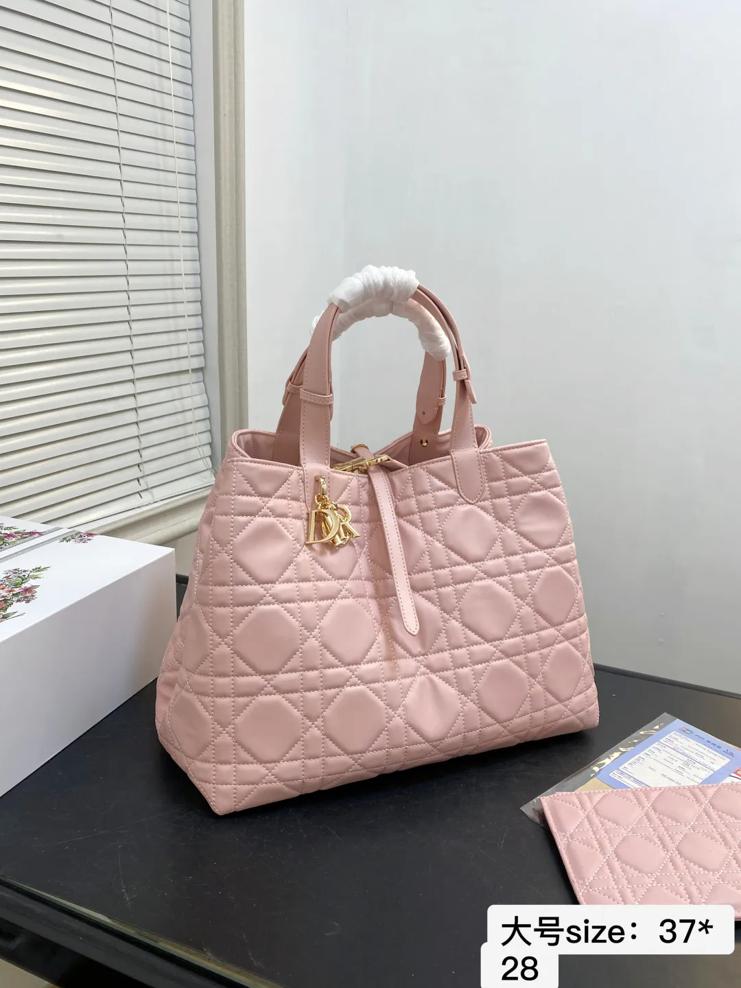 🅿️💰大号150 配折叠礼盒 【尺寸】37*28 迪奥DIOR Toujours购物袋 简直无法拒绝 超显气质 高级感十足 集美必入款 8848