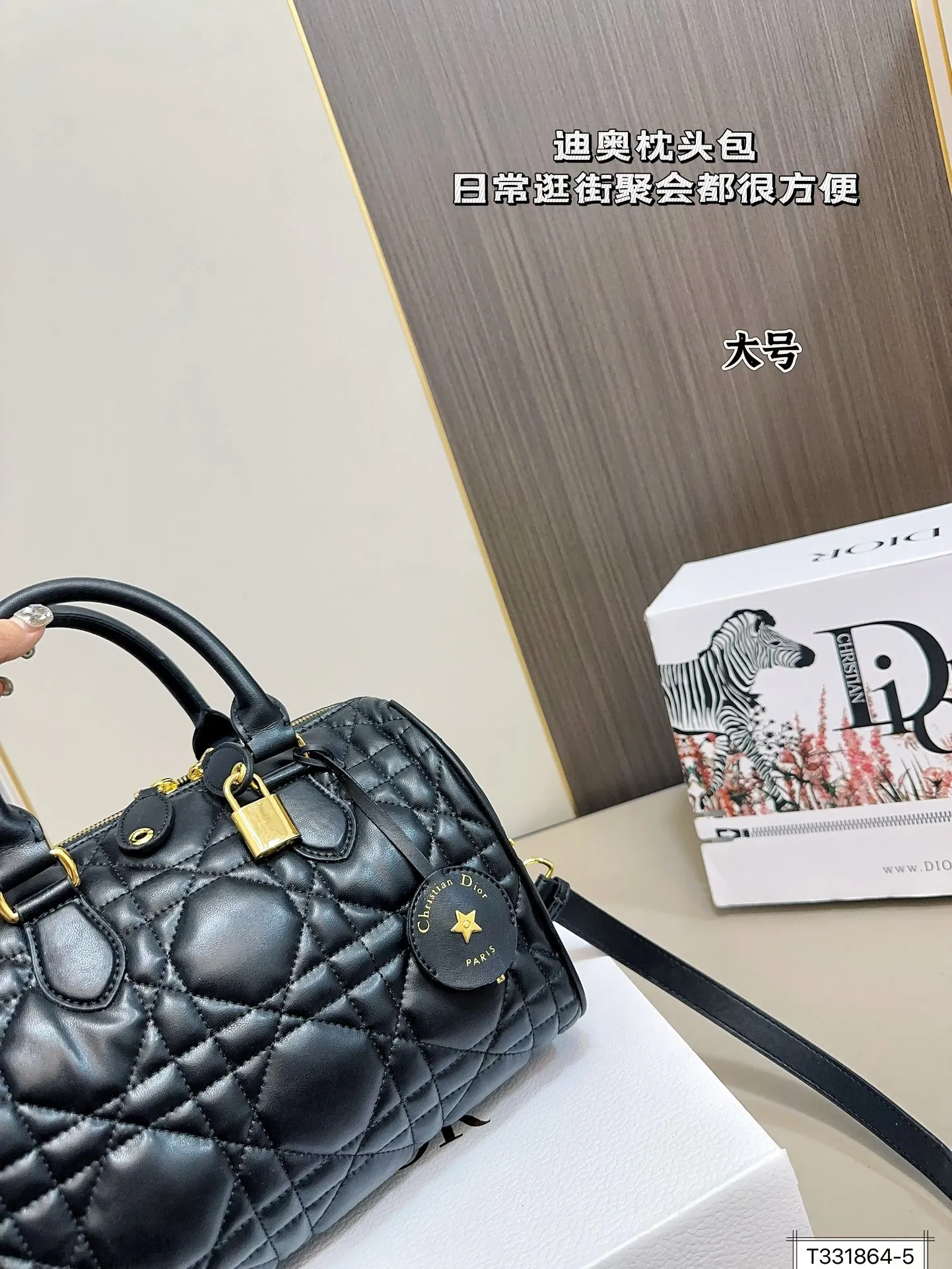 💰180/175 全套包装 迪奥枕头 时尚达人的心头好枕头包大家都知道 能装,耐造~ 最近最火热度最高的一定是dior groove当之无愧了吧! 推荐五颗日常出门容量绰绰有余! 尺寸:25 20/20 15