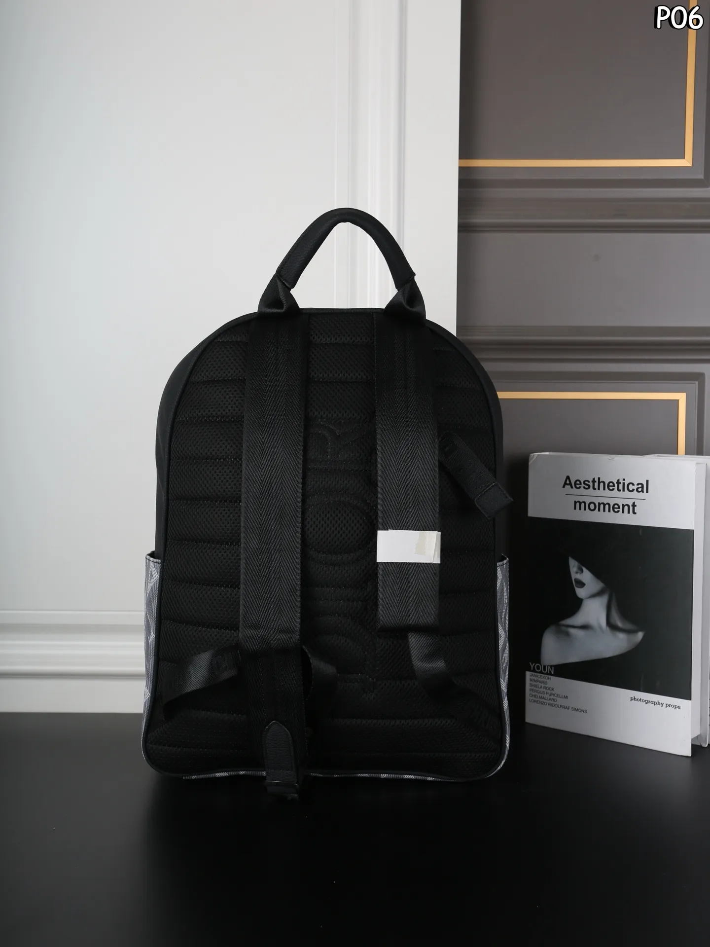 P180 DIOR迪奥 双肩包背包 可调节肩带拉链开合 Oblique 提花帆布拼粒面小牛皮 双肩包 男女通用背包 大容量书包 经典百搭 尺寸:30×41