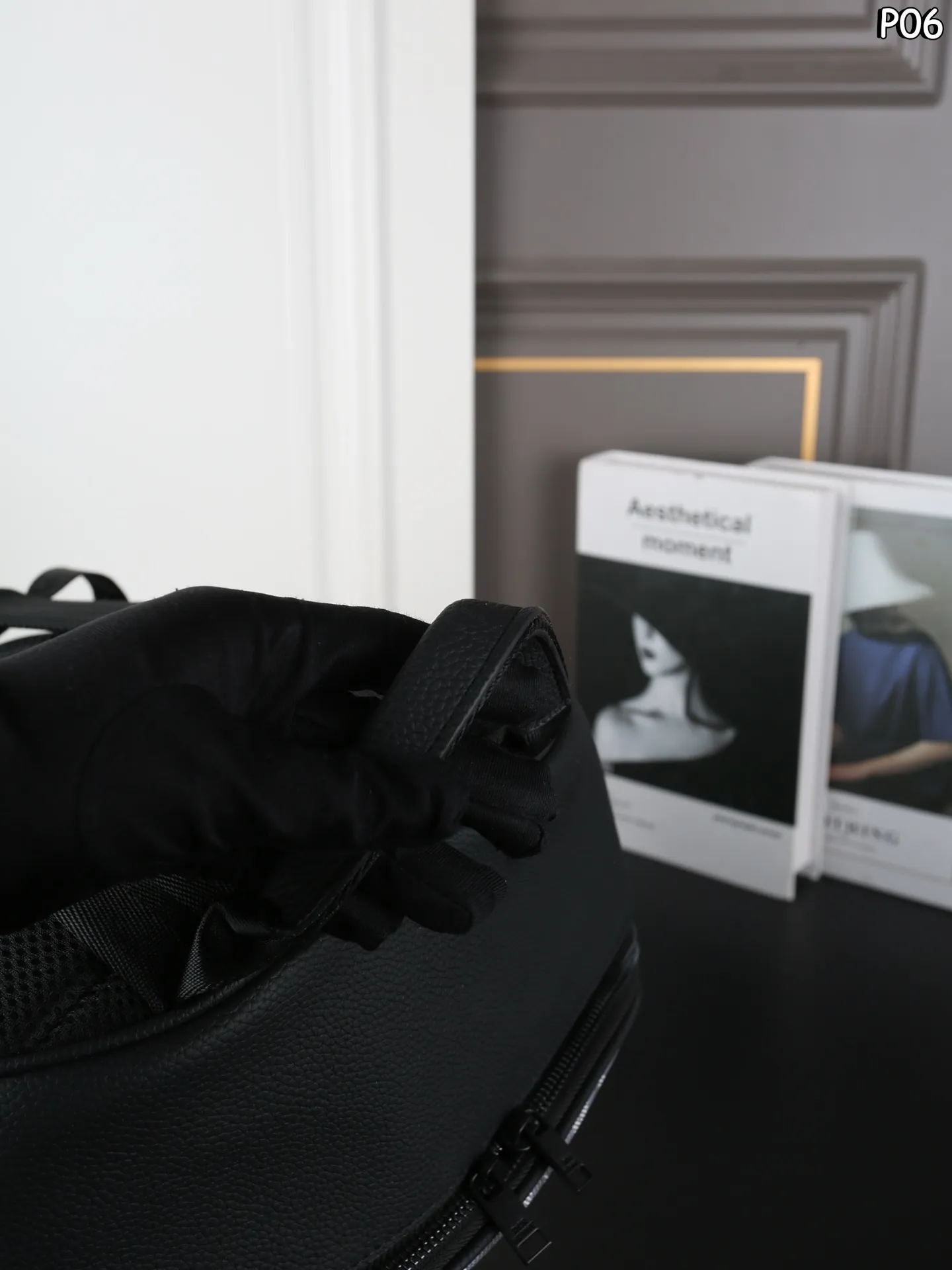 P180 DIOR迪奥 双肩包背包 可调节肩带拉链开合 Oblique 提花帆布拼粒面小牛皮 双肩包 男女通用背包 大容量书包 经典百搭 尺寸:30×41