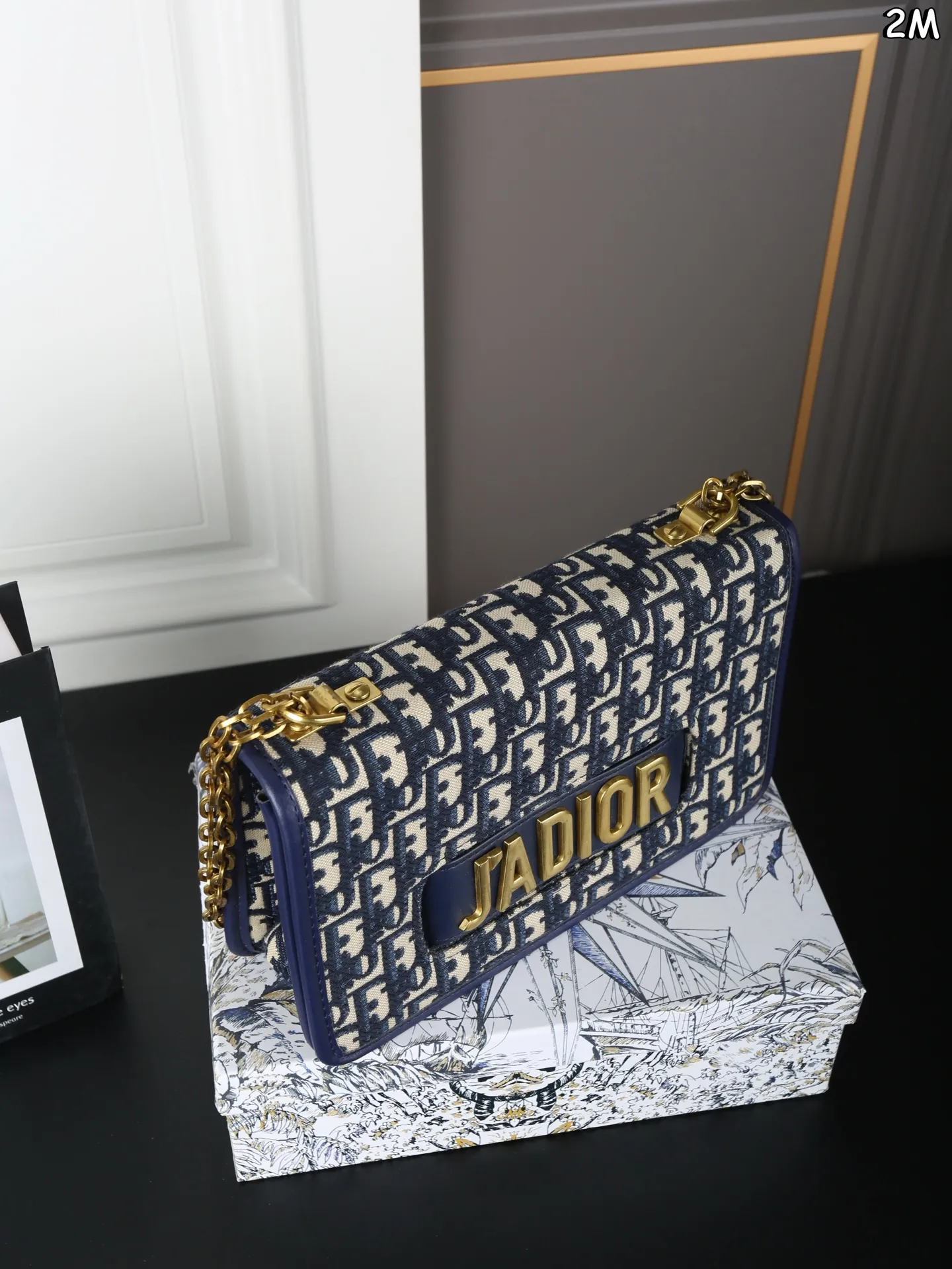 P115 天地盖 DIOR迪奥 Jadio 帆布 链条包 手包 蒙田包 Dior 还是辣么好看 Jadior还蛮好背的 链条也不勒肩膀 中性与lady的碰撞 一包两用Dior Jadio 尺寸:25×15