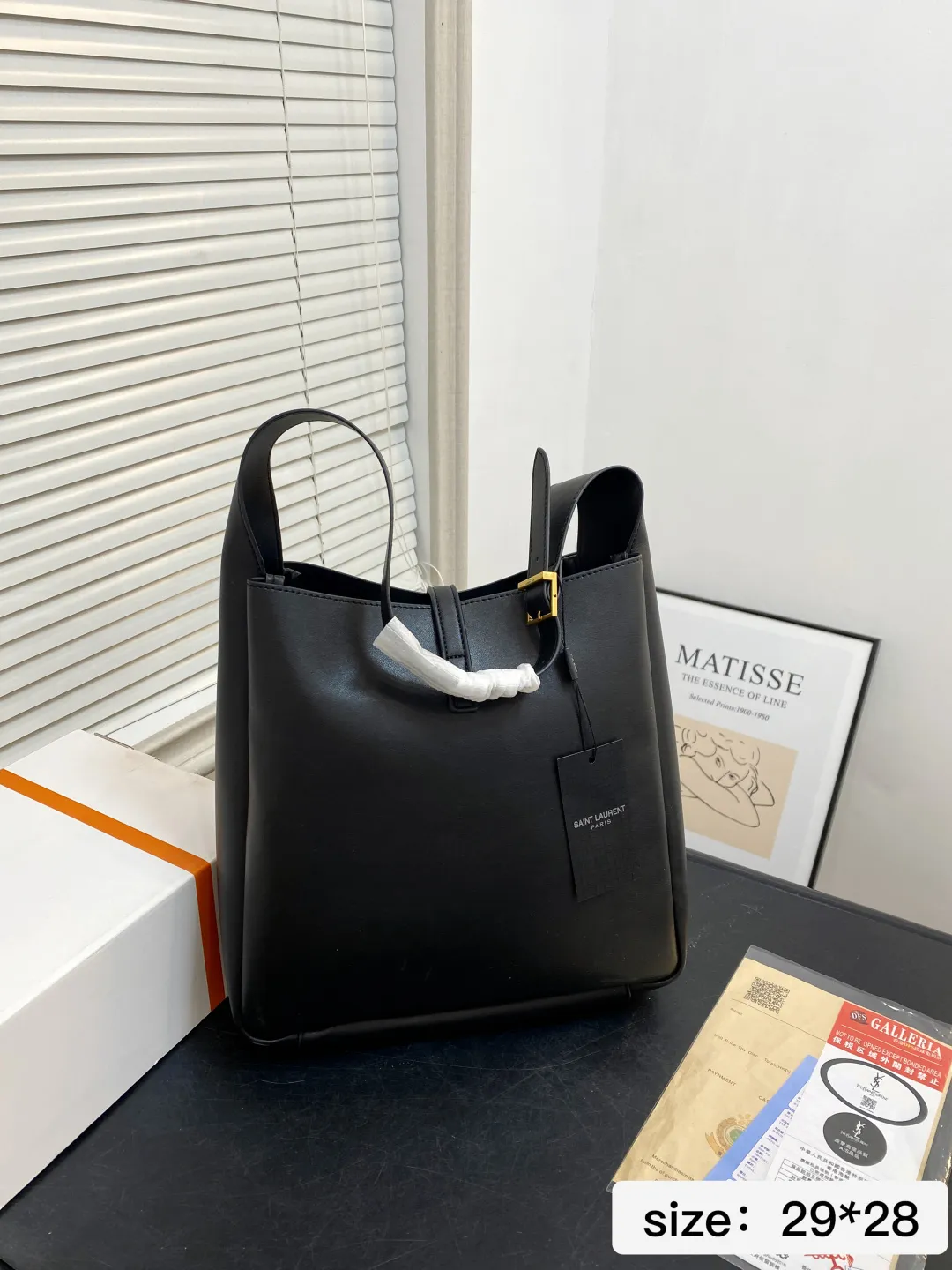 🅿️💰145 配折叠盒 尺寸29*28 圣罗兰 ysl hobo托特包 出行必备单品 超大容量哦! 2269